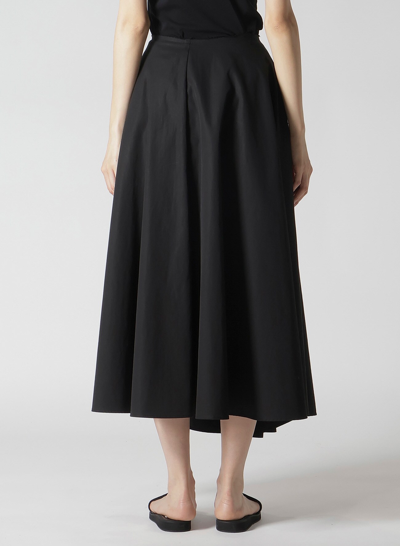 COTTON TWILL REVERSIBLE SKIRT