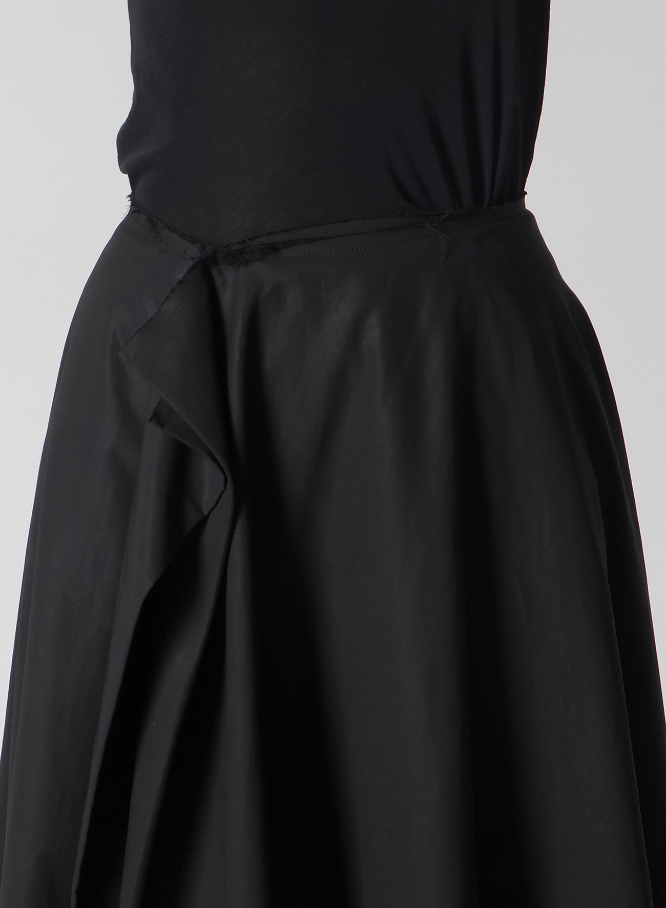 COTTON TWILL REVERSIBLE SKIRT