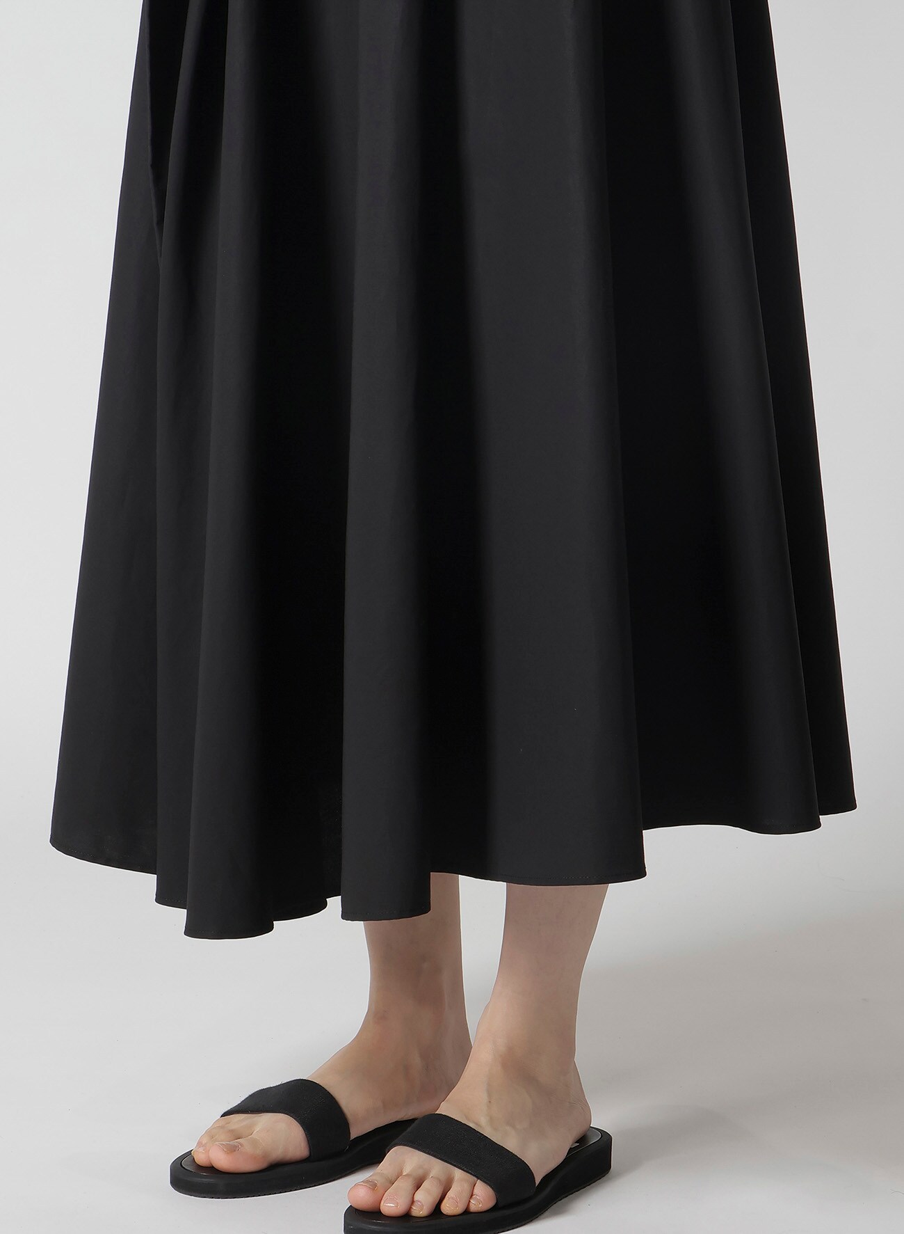 COTTON TWILL REVERSIBLE SKIRT