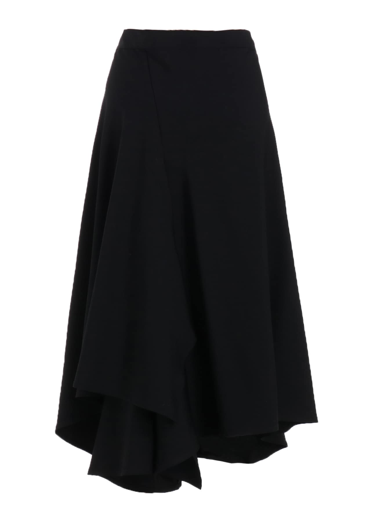 GABARDINE R GATHERED SKIRT