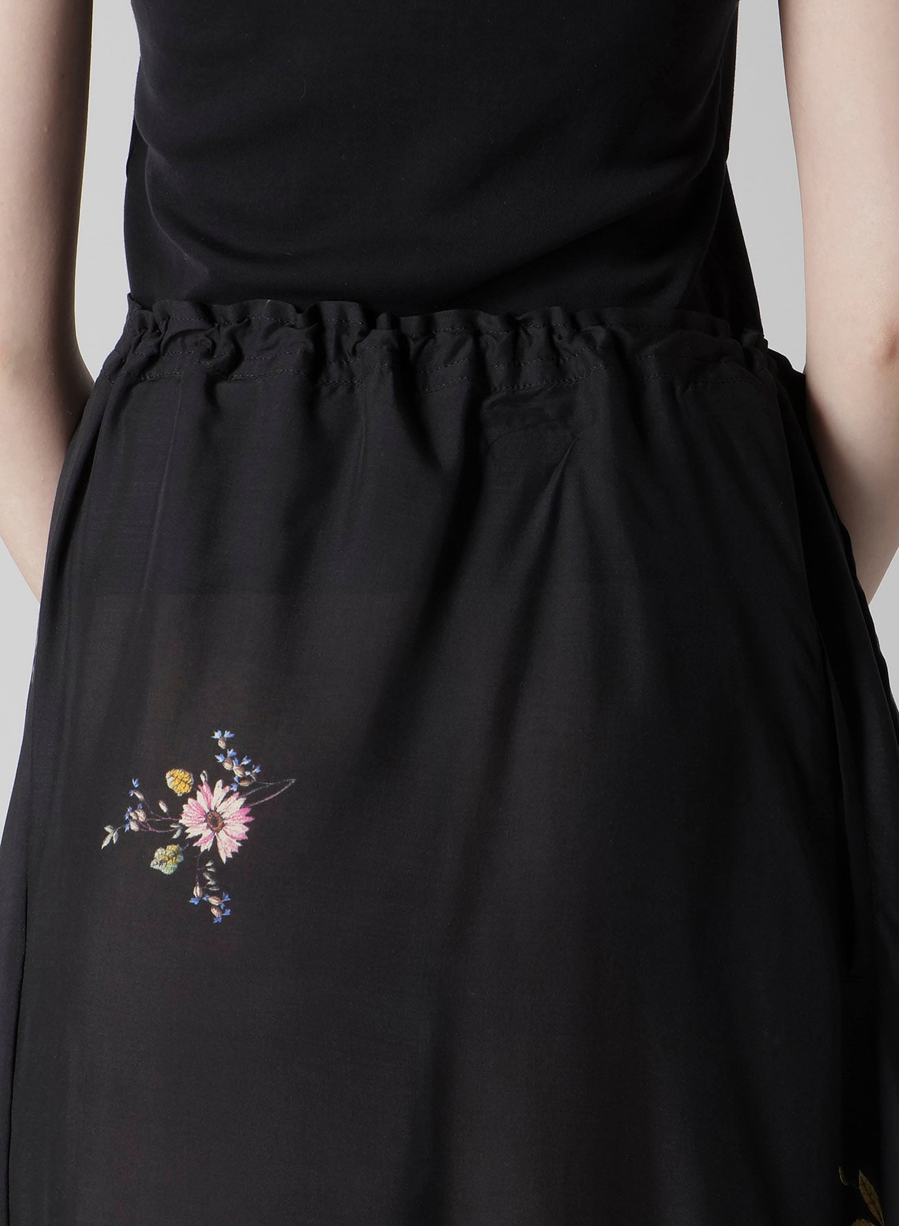 modal PT R GATHERED SKIRT