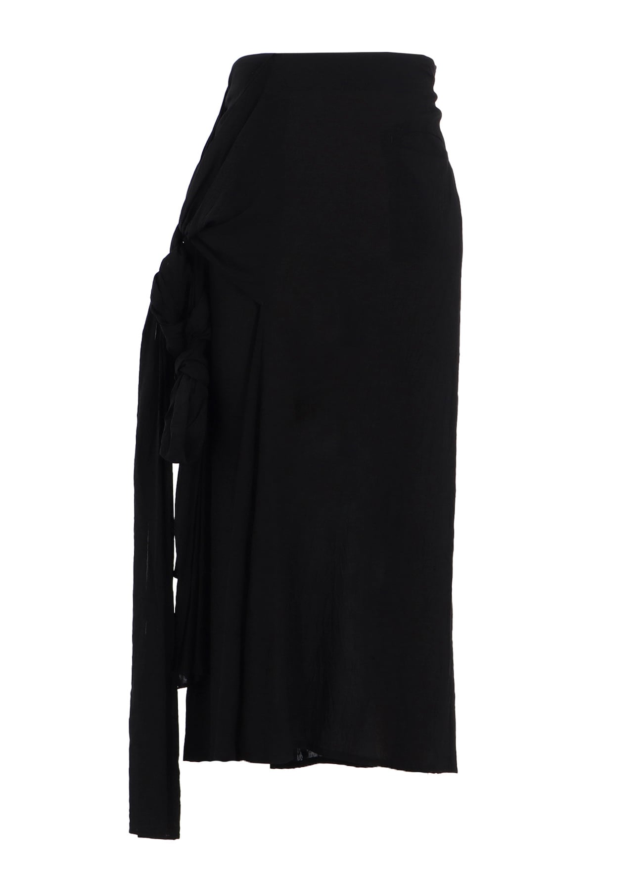 80 MODAL LAWN R FRONT KNOT DETAIL SKIRT