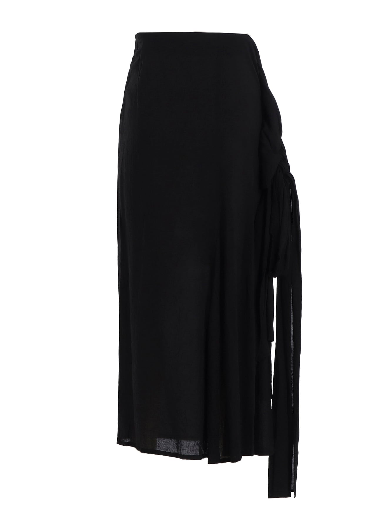 80 MODAL LAWN R FRONT KNOT DETAIL SKIRT