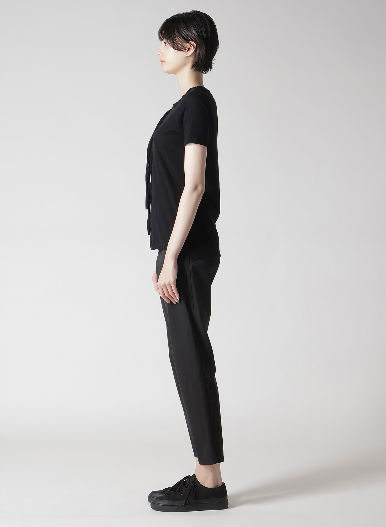 HIGH TWISTED SINGLE JERSEY STRAP SHORT SLV T