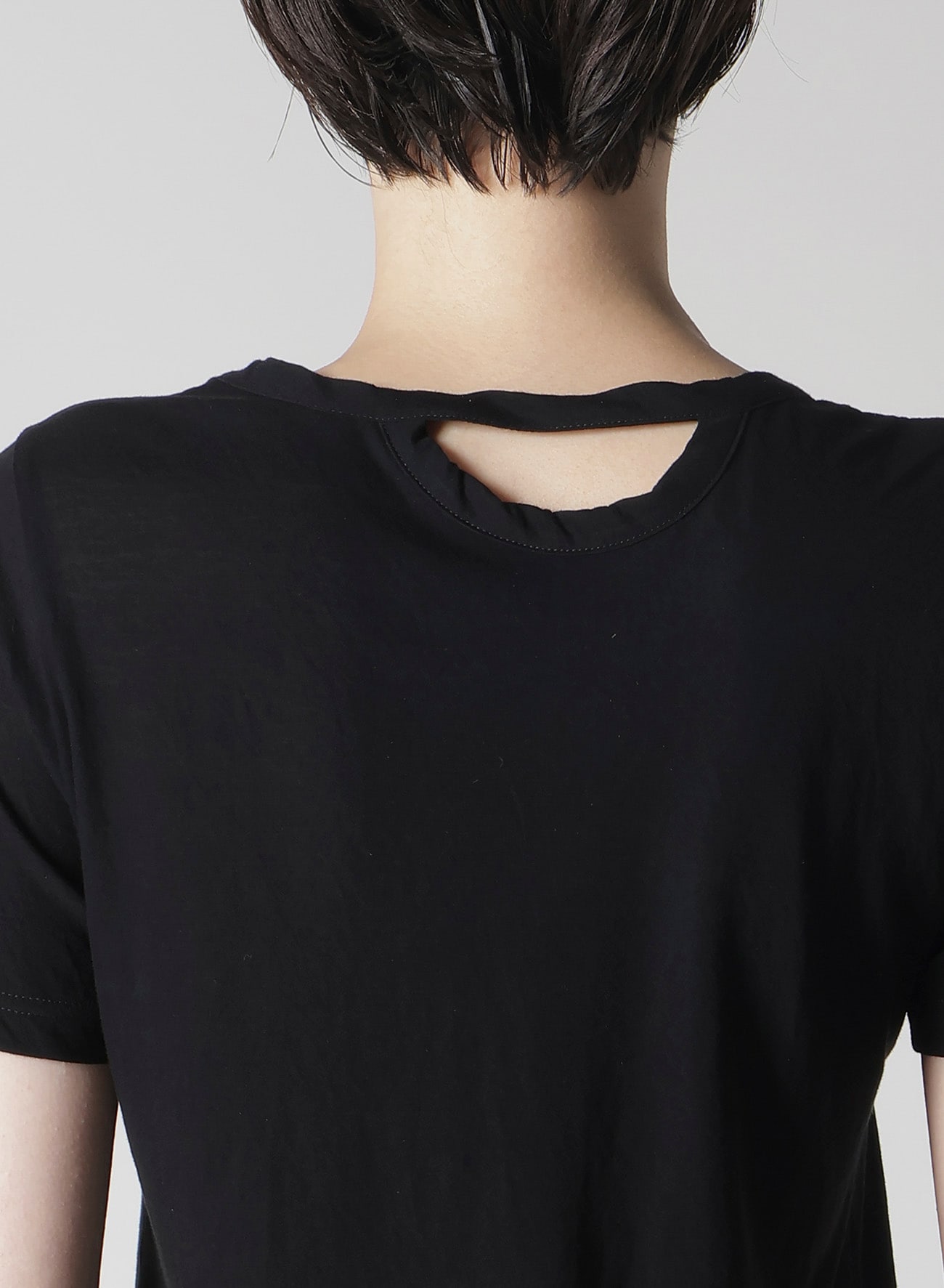 HIGH TWISTED SINGLE JERSEY STRAP SHORT SLV T