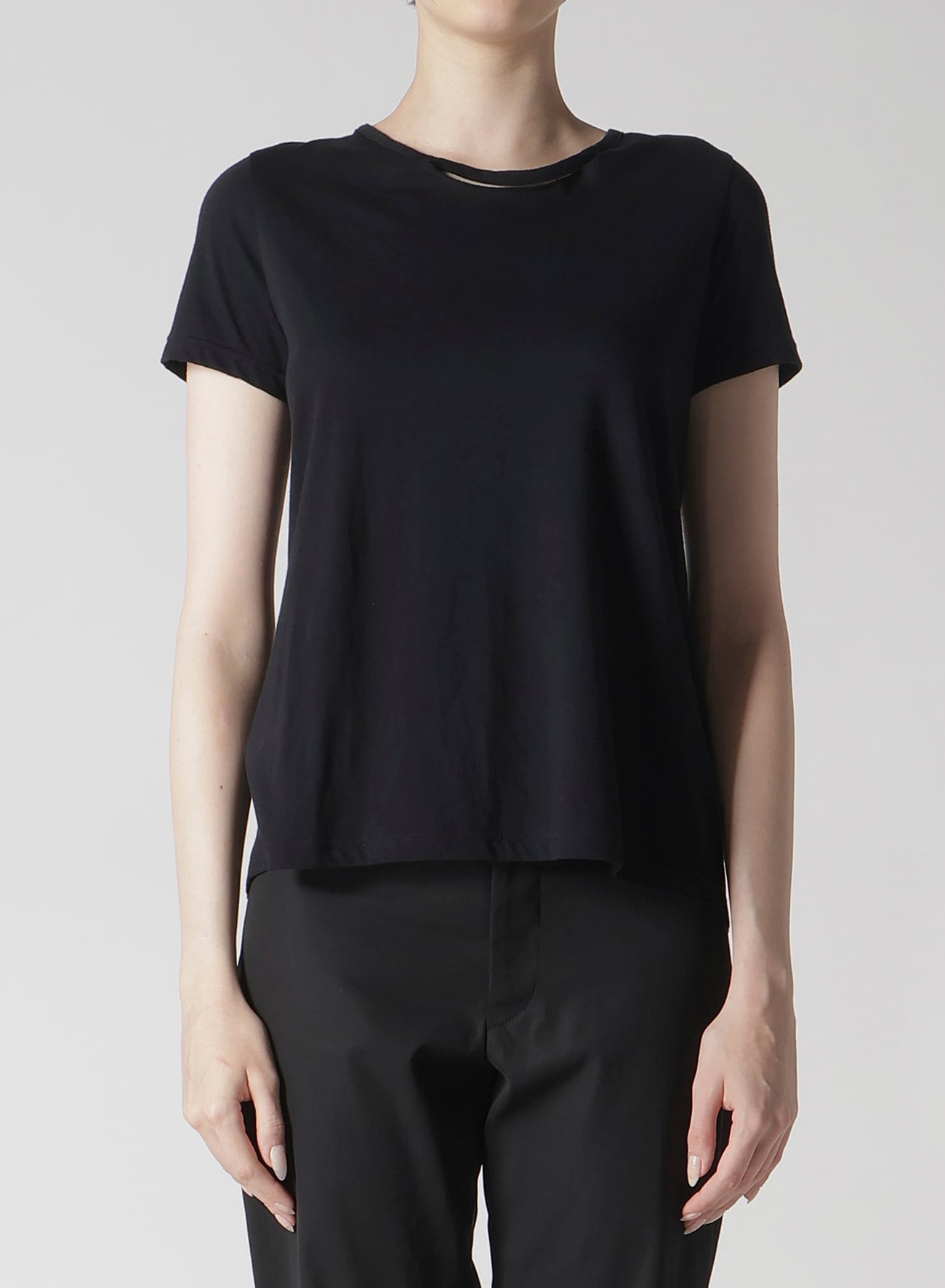 STF COTTON SINGLE JERSEY BACKSIDE STRAP T