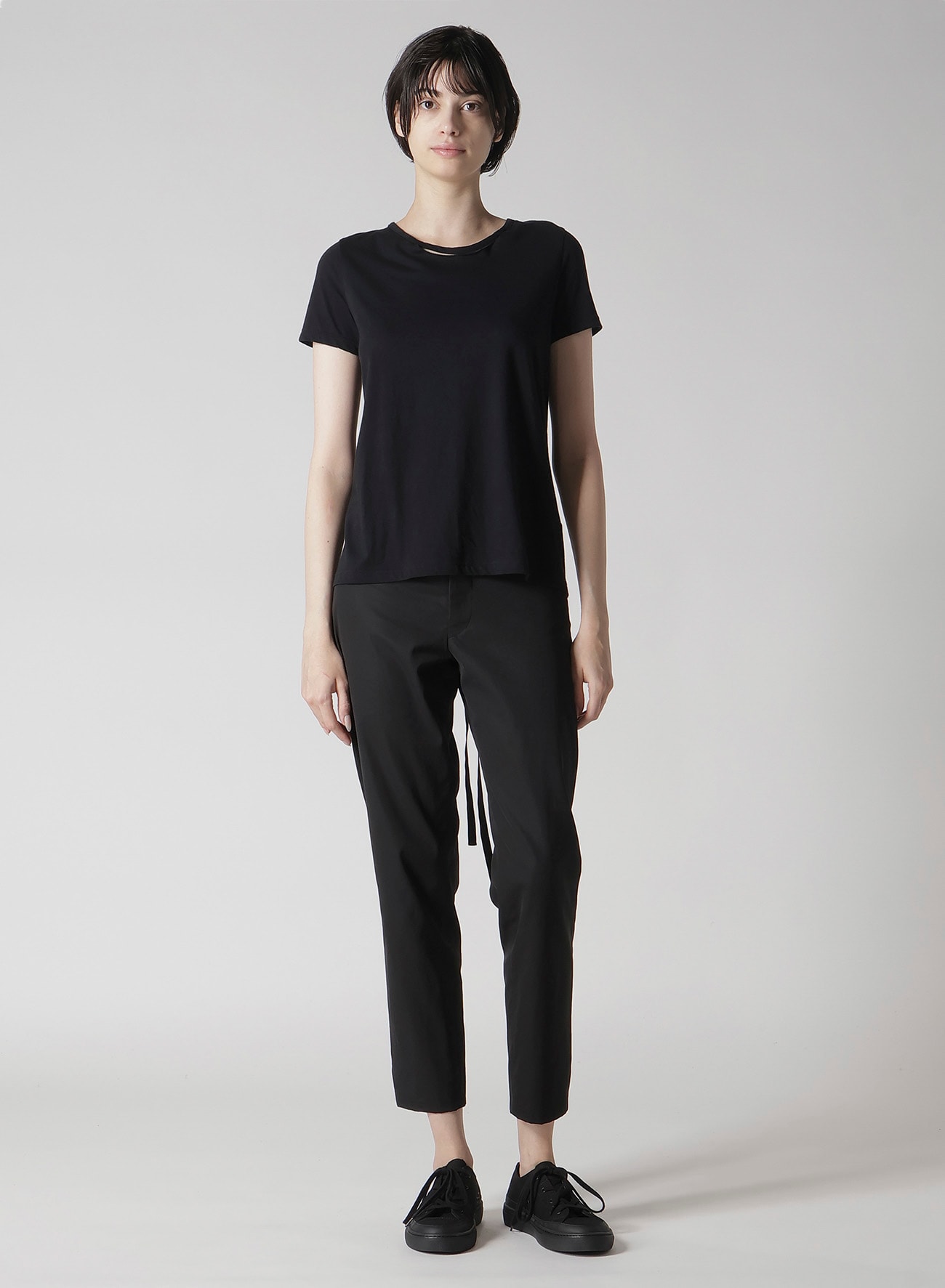 STF COTTON SINGLE JERSEY BACKSIDE STRAP T