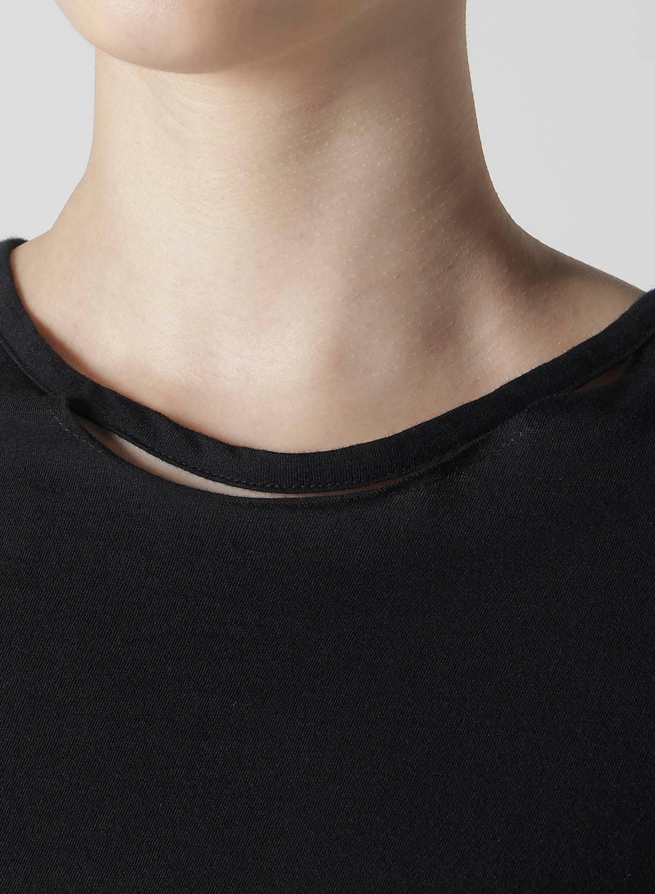 STF COTTON SINGLE JERSEY BACKSIDE STRAP T