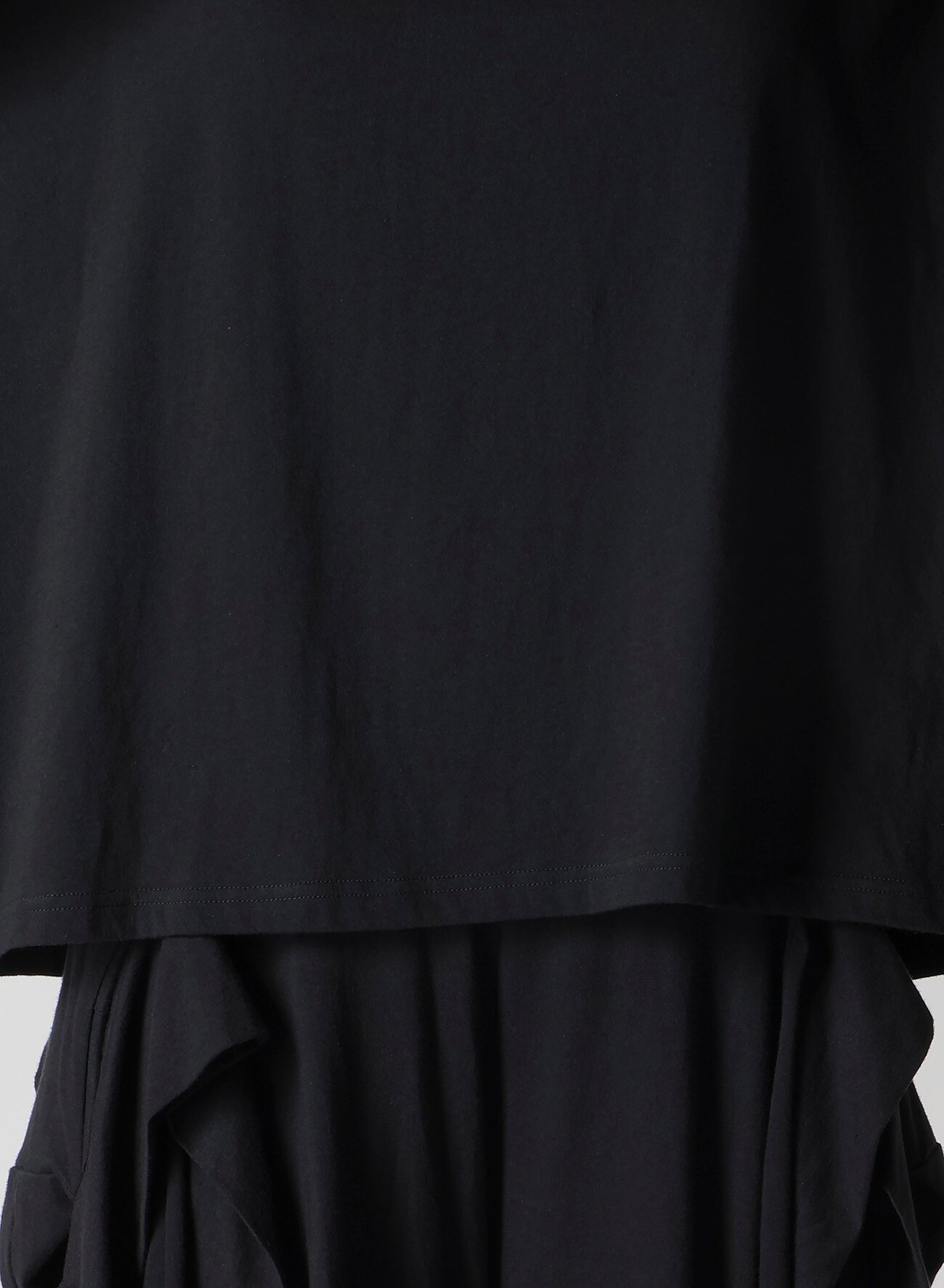 STF COTTON SINGLE JERSEY O SHOULDER SHORT SLV T