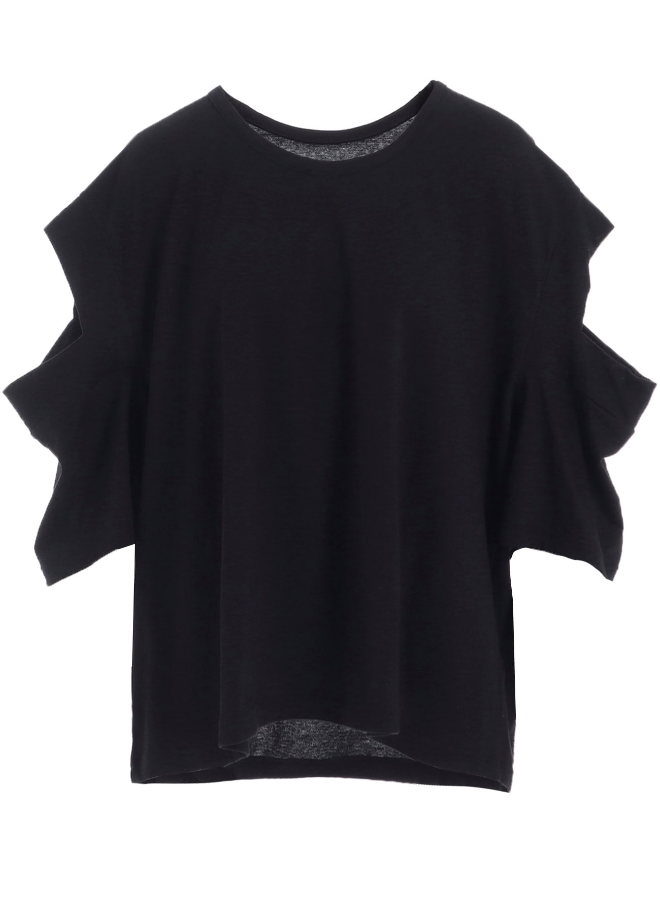 STF COTTON SINGLE JERSEY O SHOULDER SHORT SLV T