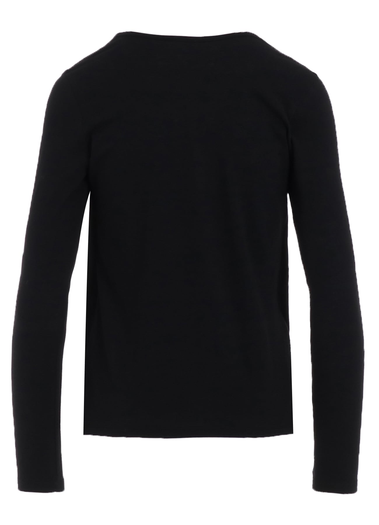 STF COTTON SINGLE JERSEY CUT-OUT LONG SLEEVE T A