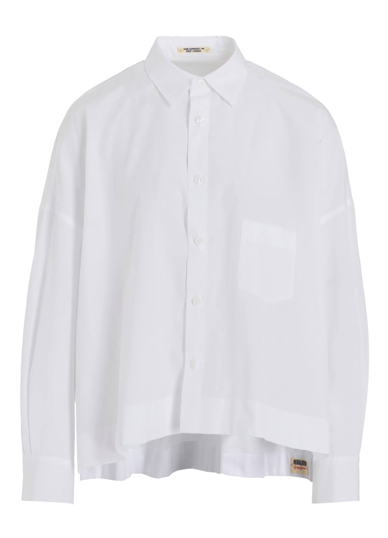 BROAD OVERSIZED BLOUSE