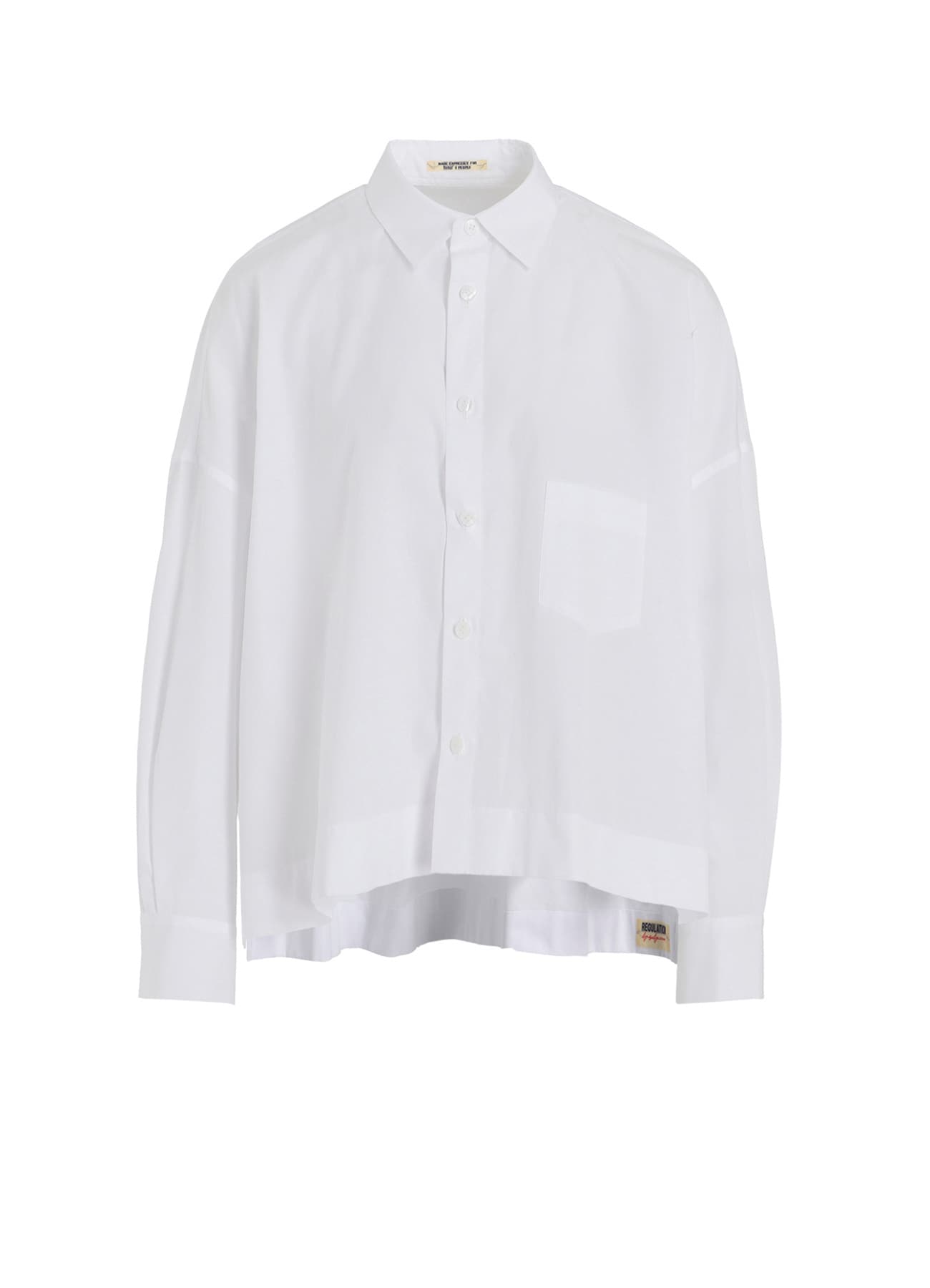 BROAD OVERSIZED BLOUSE