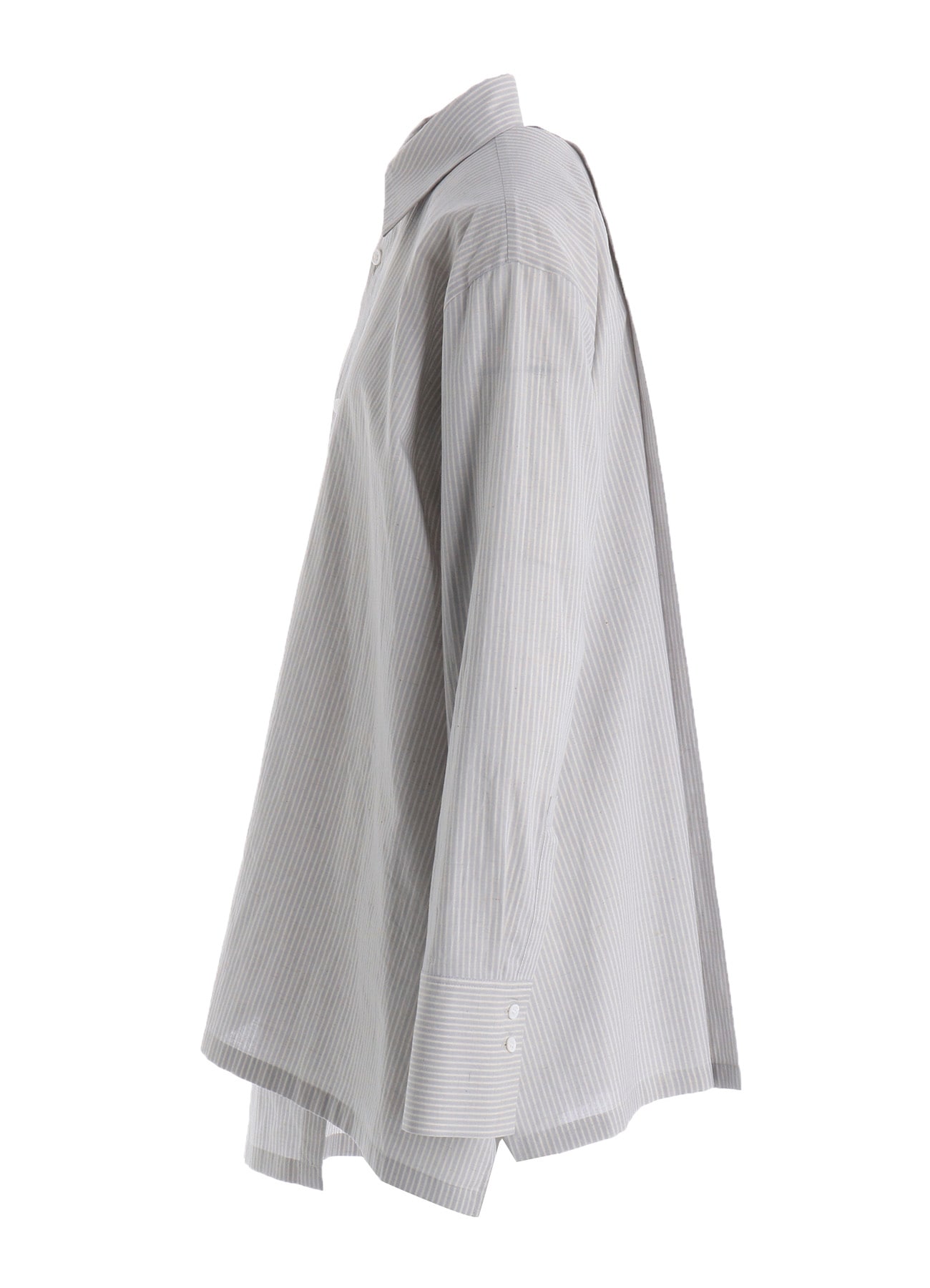 C/Li STRIPE ASYMMETRICAL BLOUSE