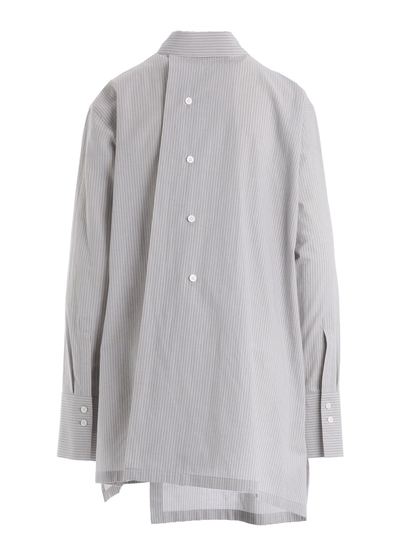 C/Li STRIPE ASYMMETRICAL BLOUSE