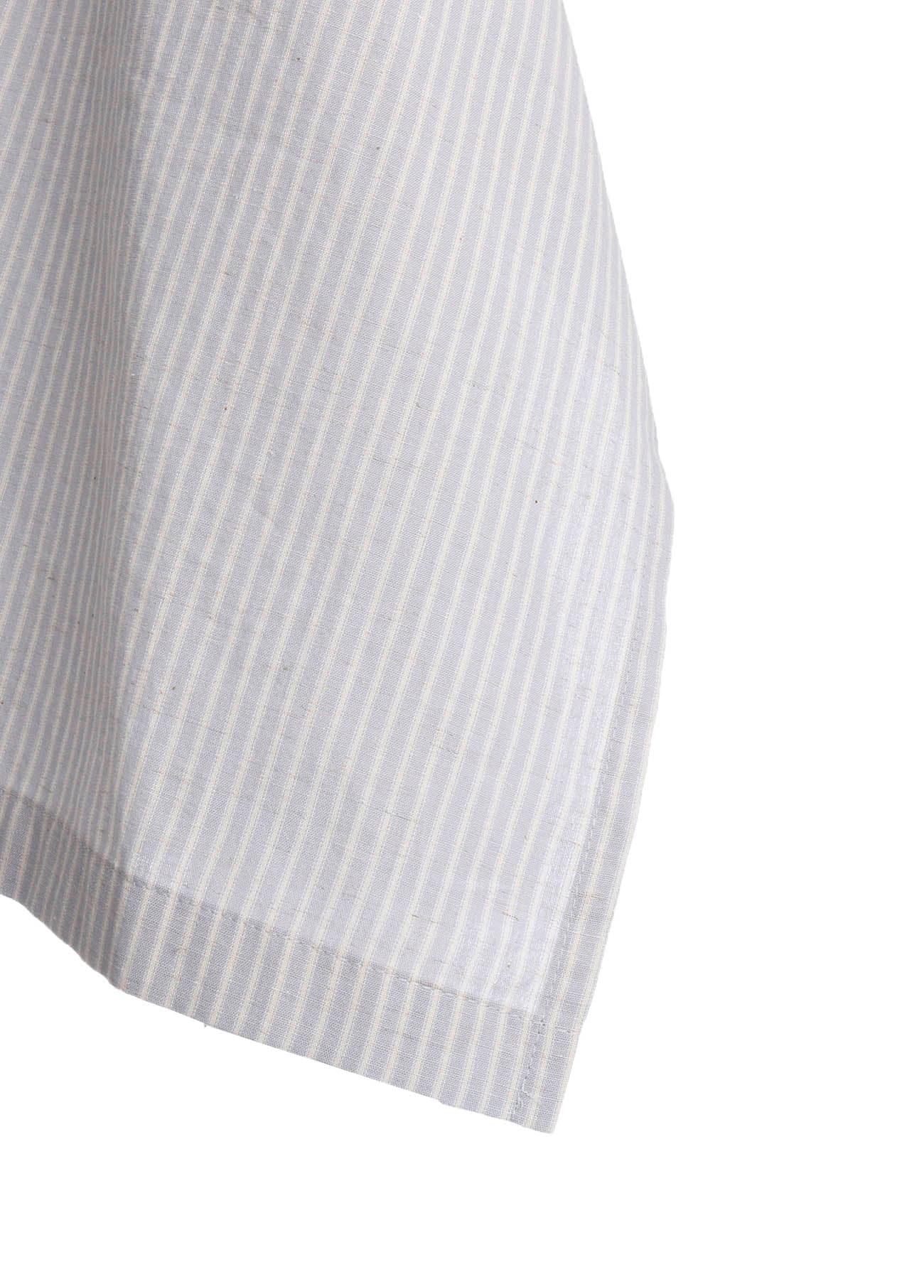 C/Li STRIPE ASYMMETRICAL BLOUSE