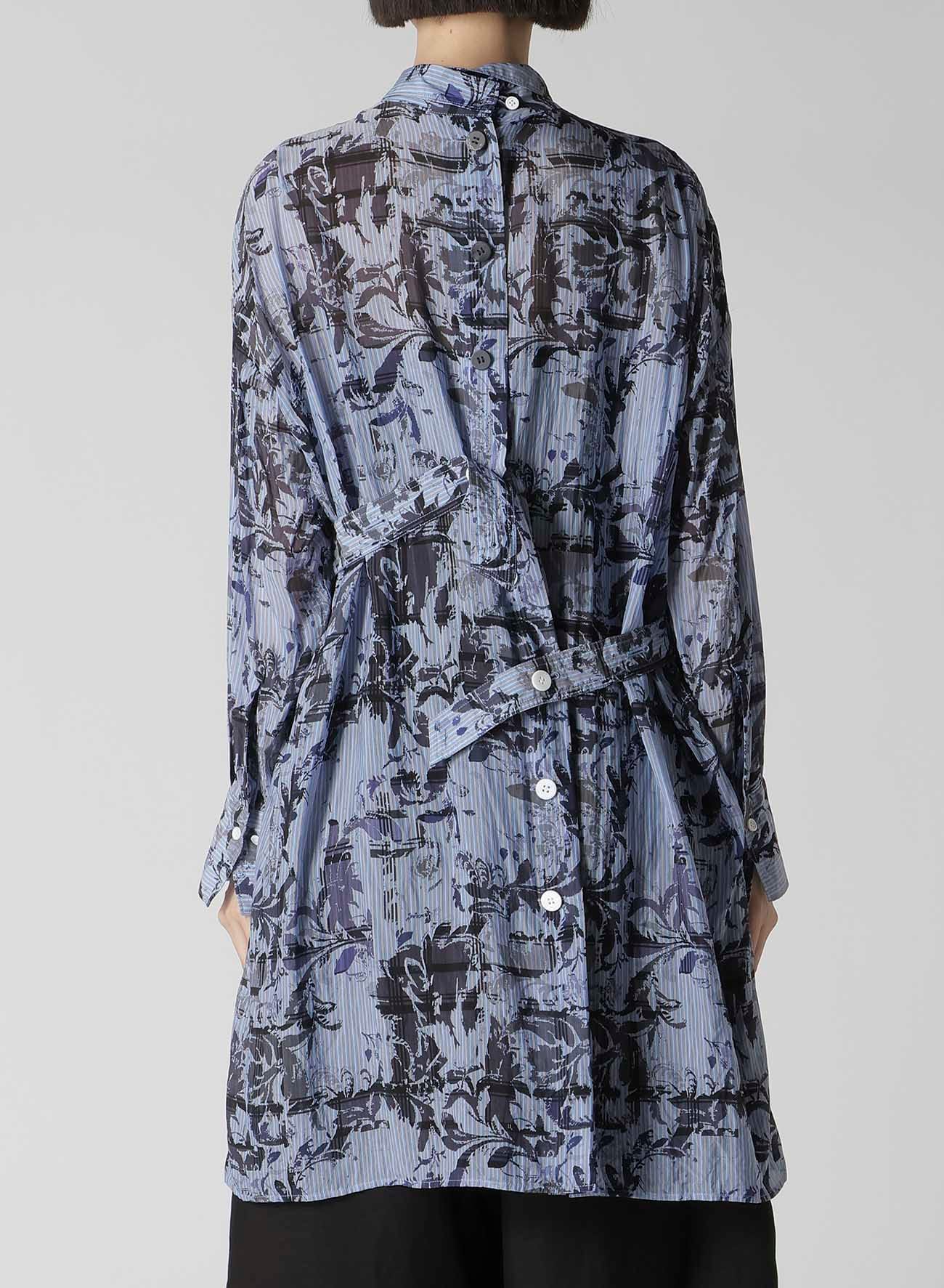 Cu PLAID PT STRIPE BUTTON DETAIL SHIRT