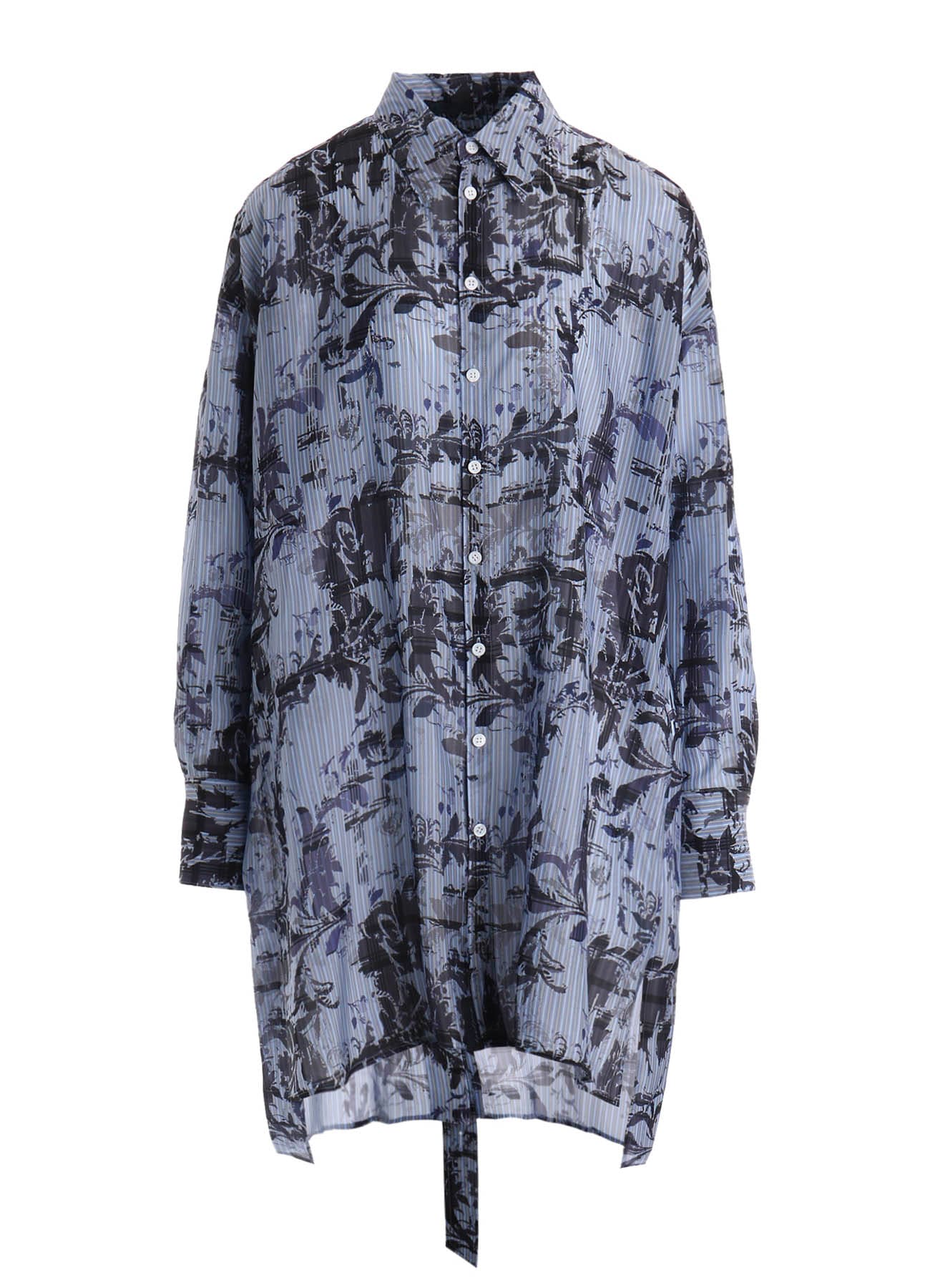 Cu PLAID PT STRIPE BUTTON DETAIL SHIRT