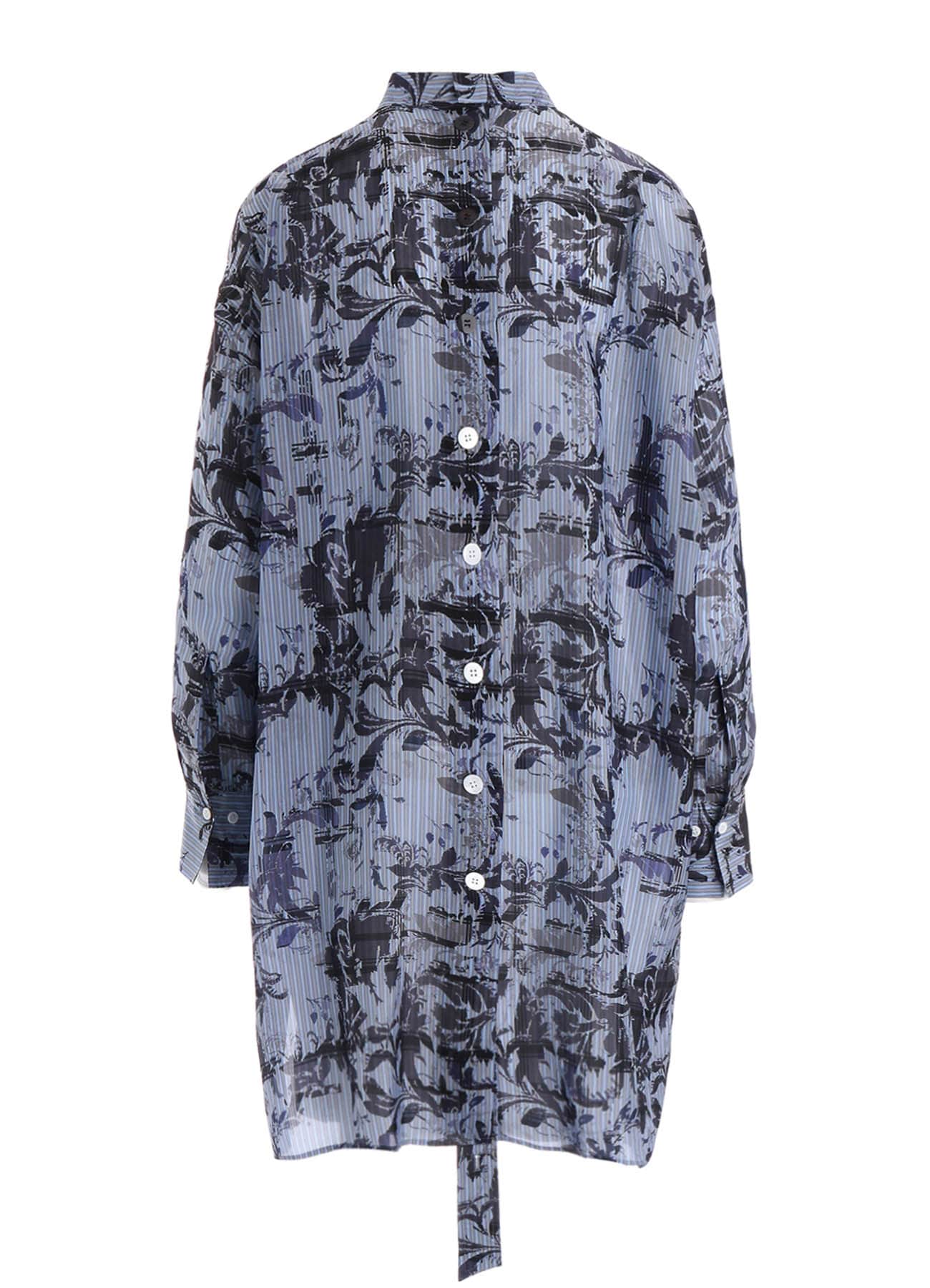 Cu PLAID PT STRIPE BUTTON DETAIL SHIRT