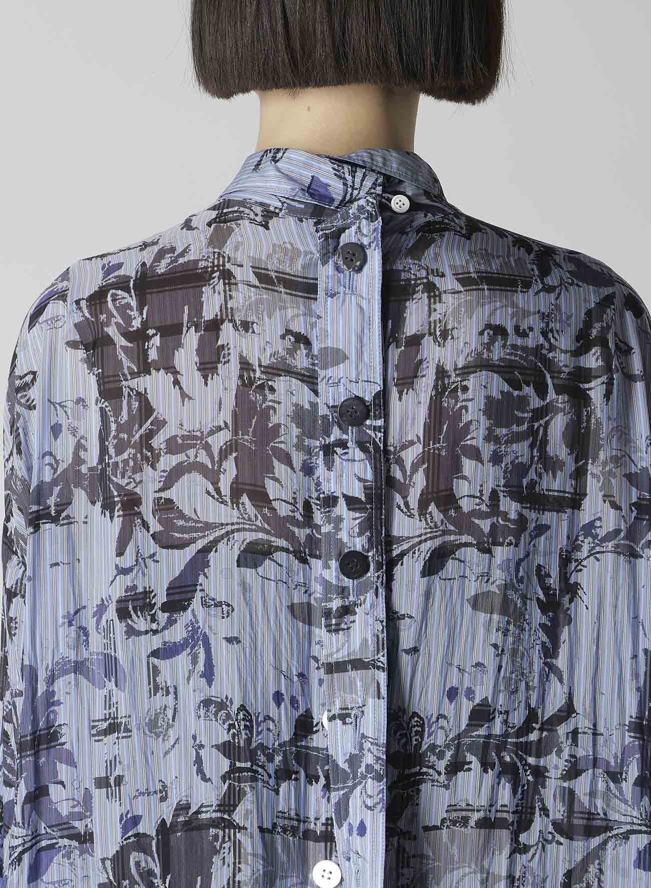 Cu PLAID PT STRIPE BUTTON DETAIL SHIRT