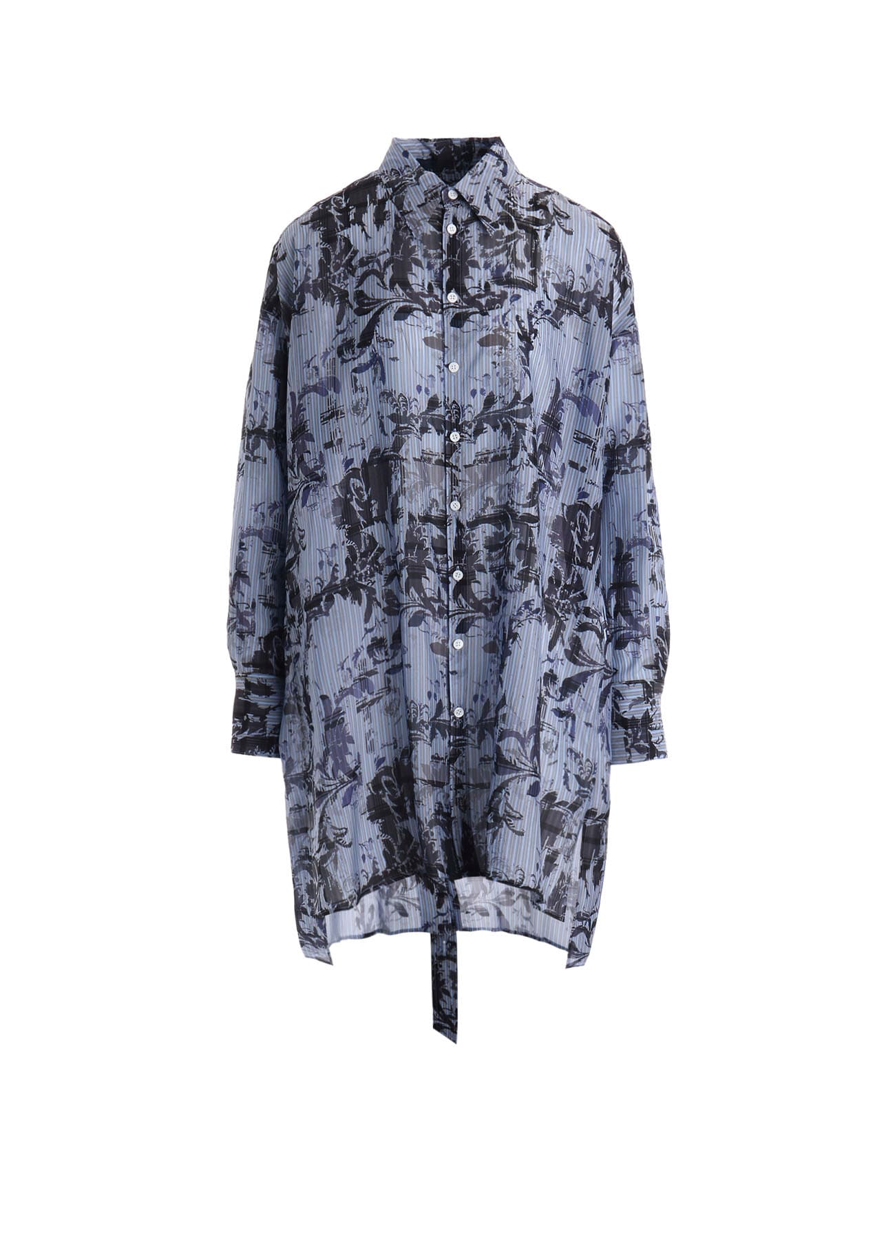 Cu PLAID PT STRIPE BUTTON DETAIL SHIRT