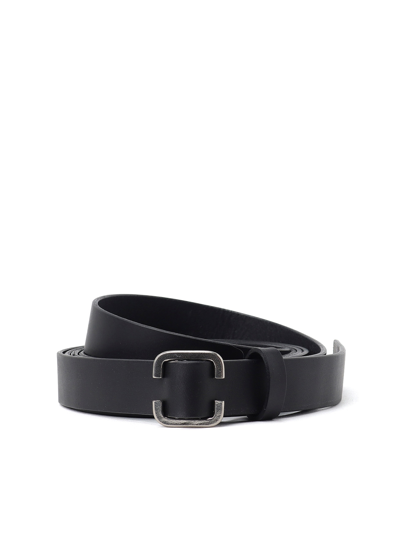 MATT SOFT OIL LEATHER LONG LENGTH BELT