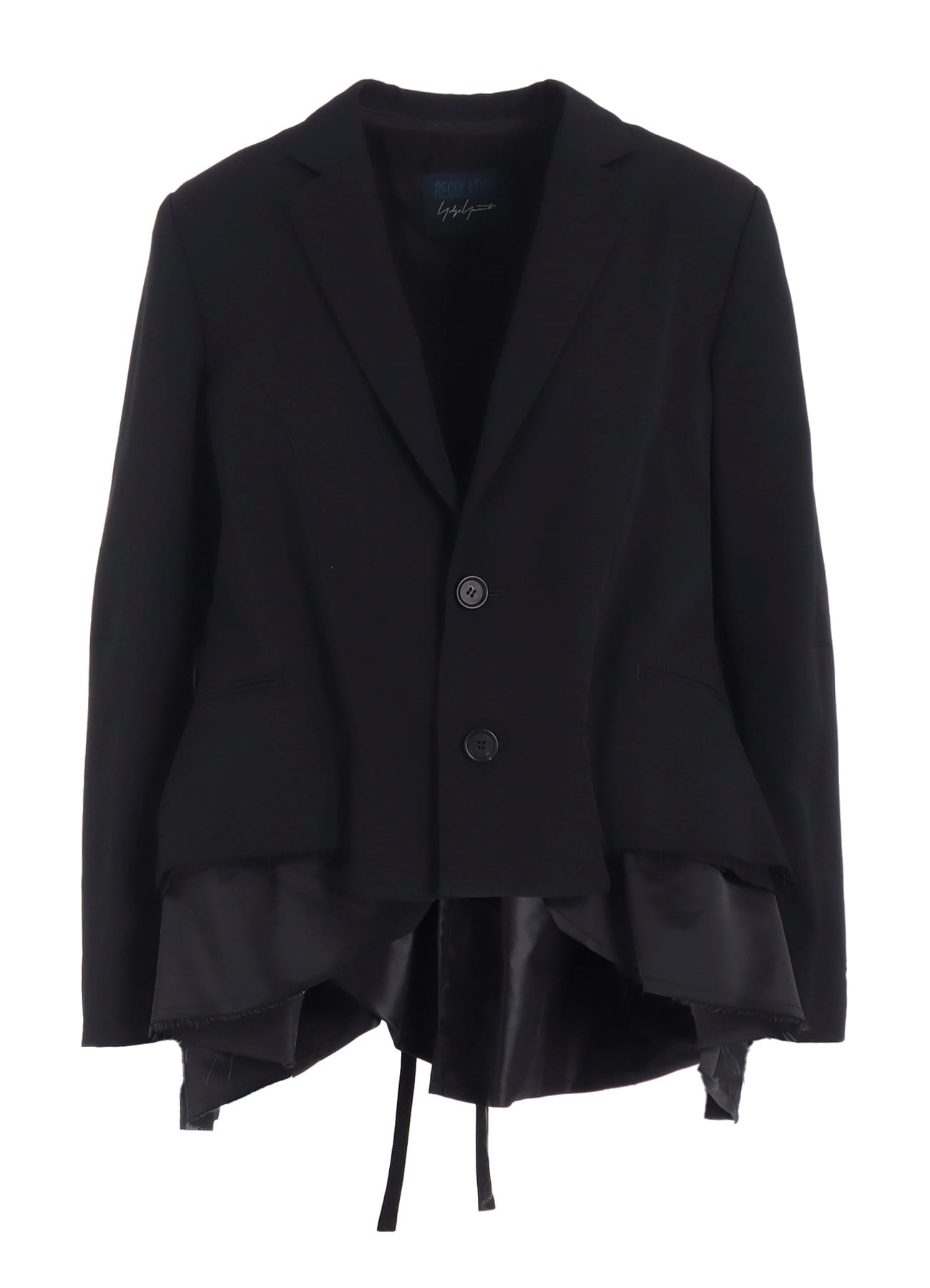 GABARDINE PEPLUM JACKET