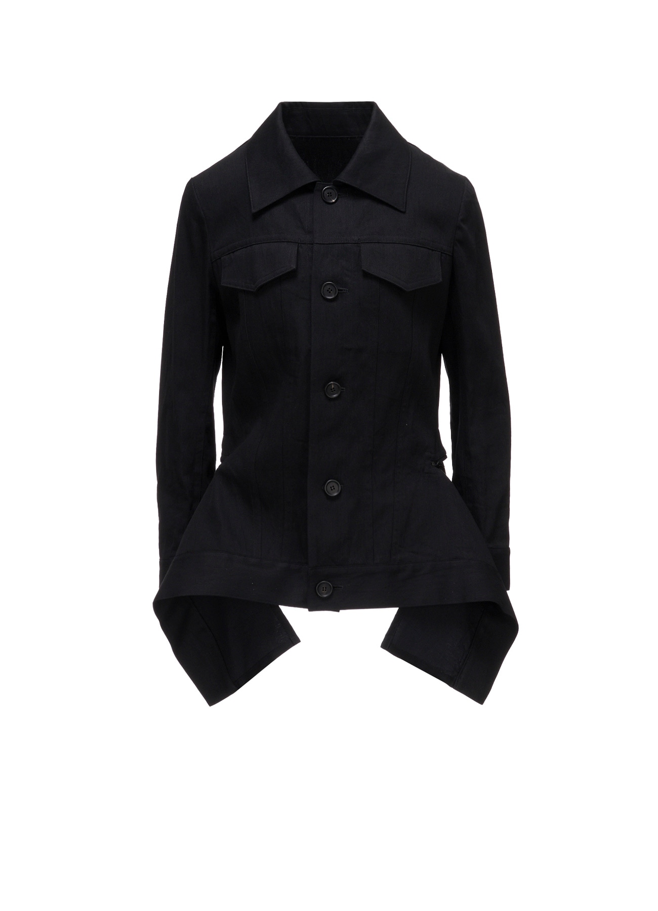 8oz DENIM SIDE ZIP JACKET