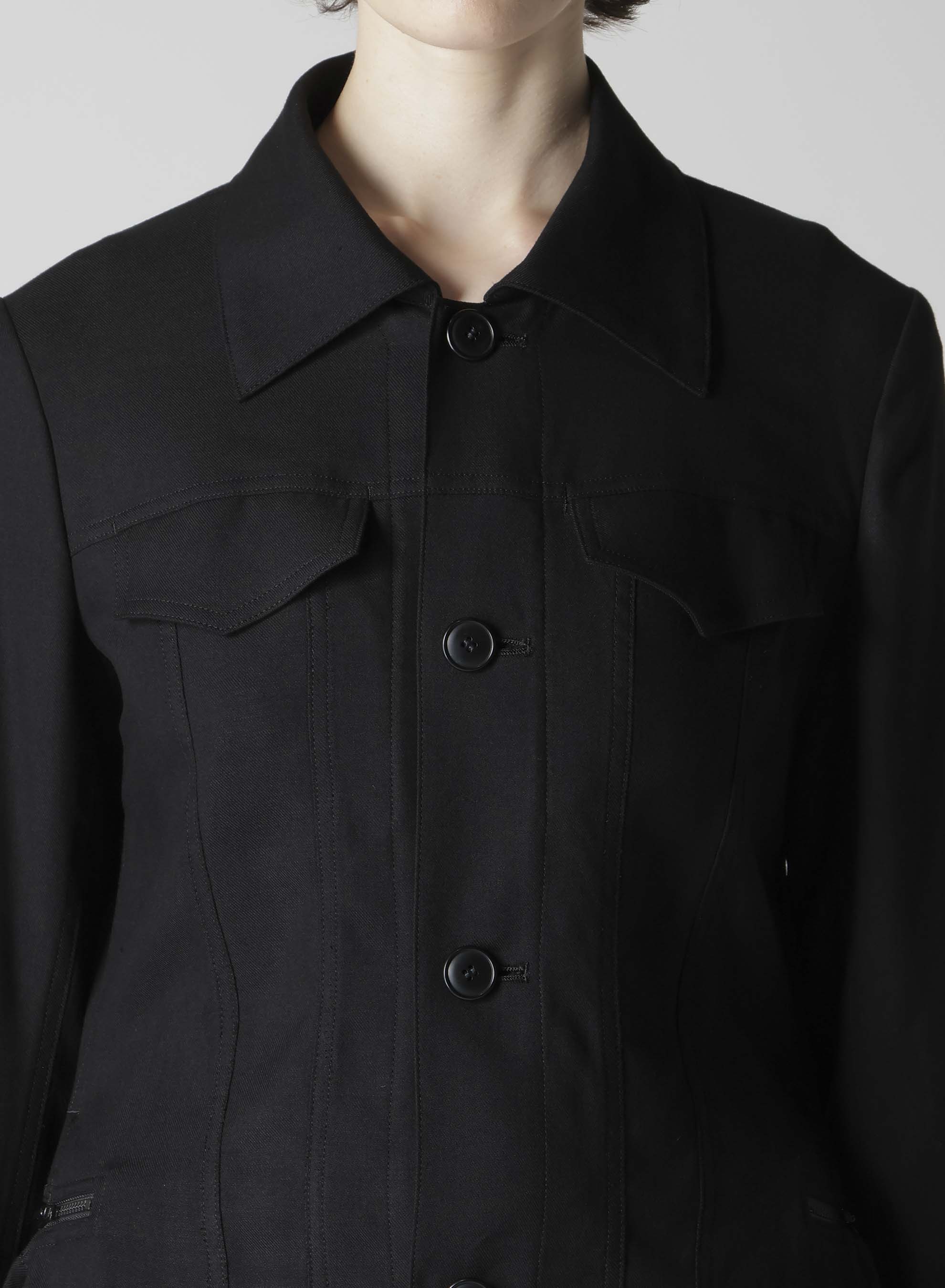 RAYON VIYELLA SIDE ZIP JACKET