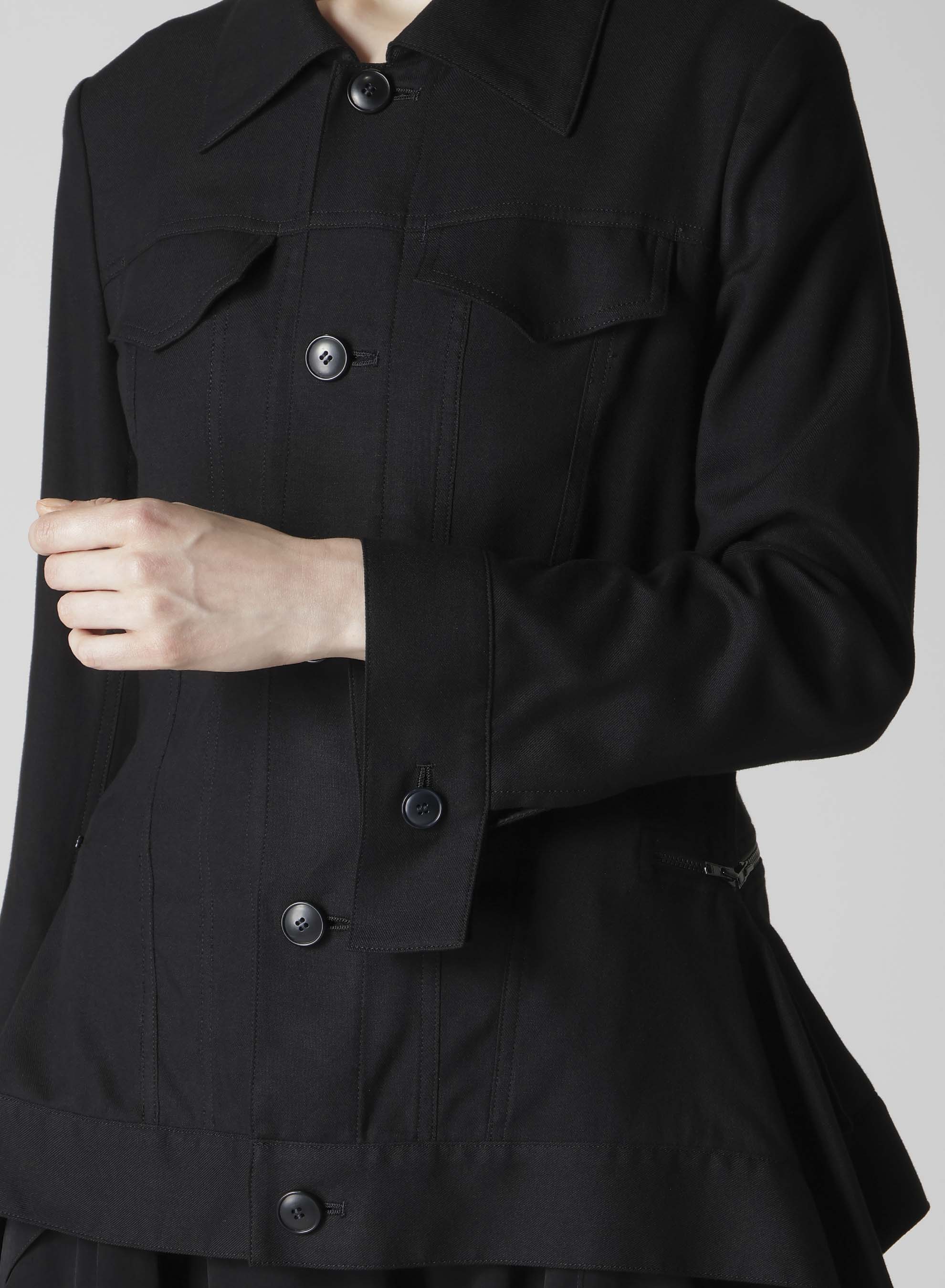 RAYON VIYELLA SIDE ZIP JACKET