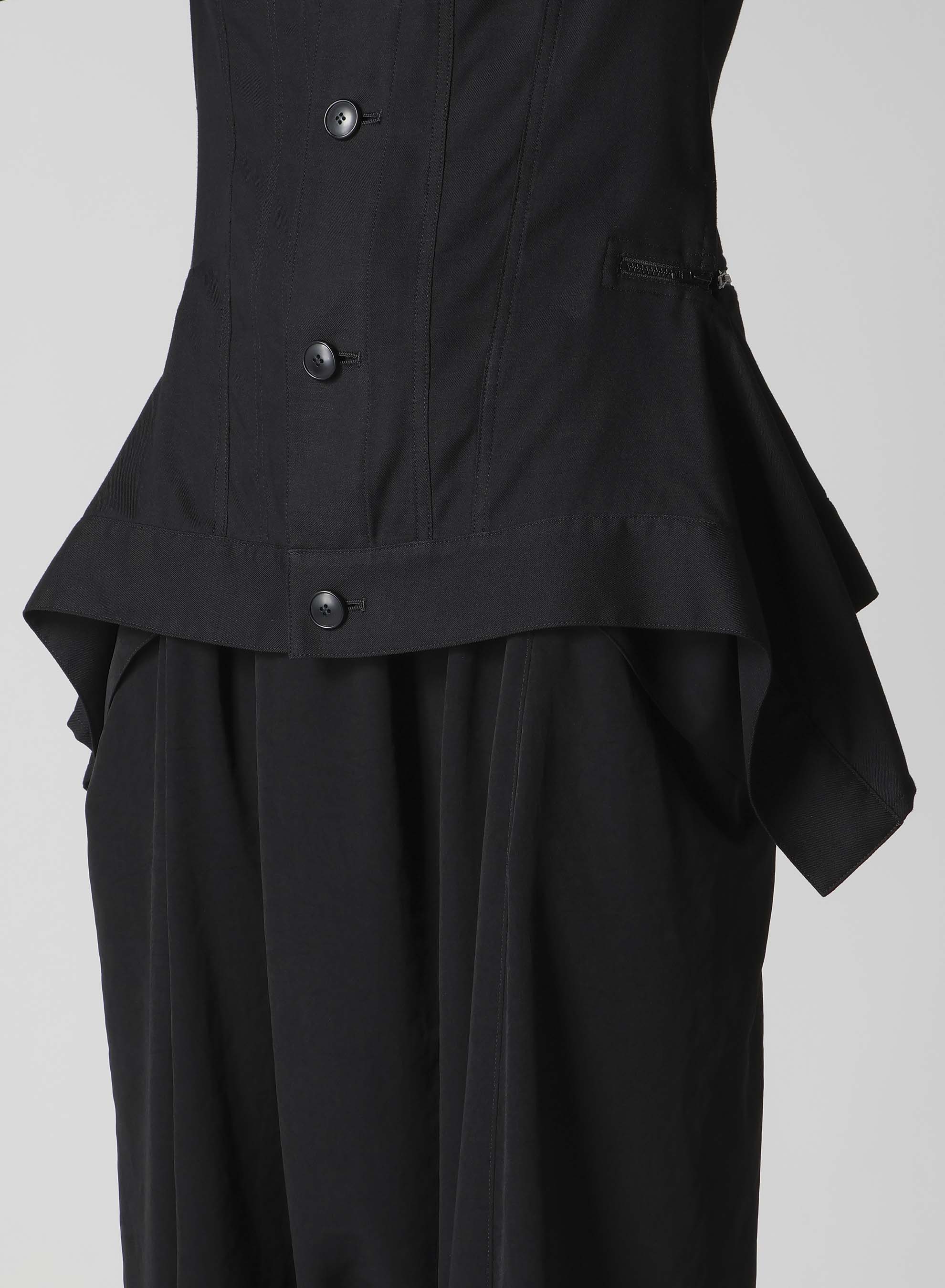 RAYON VIYELLA SIDE ZIP JACKET