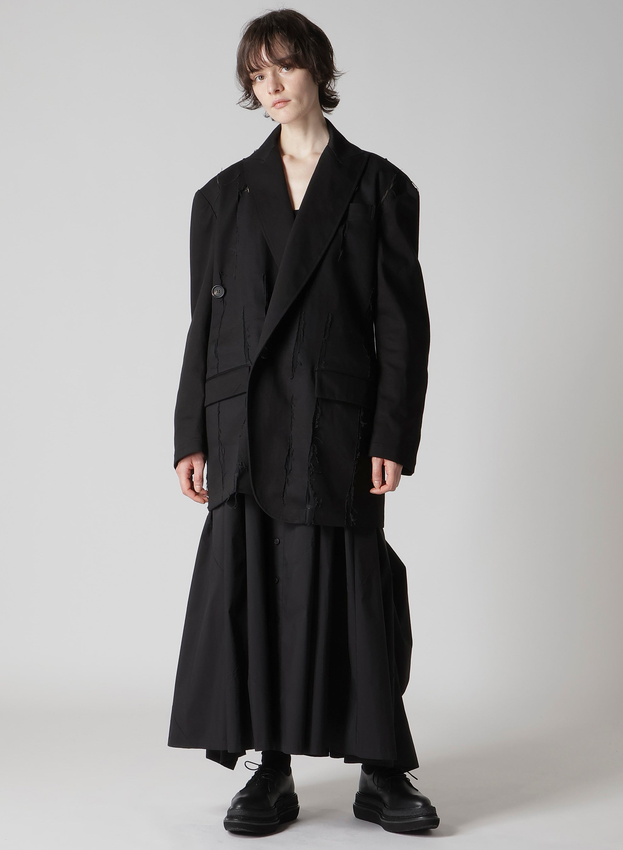 KATSURAGI OPAL FINISHING OVERSIZED JACKET