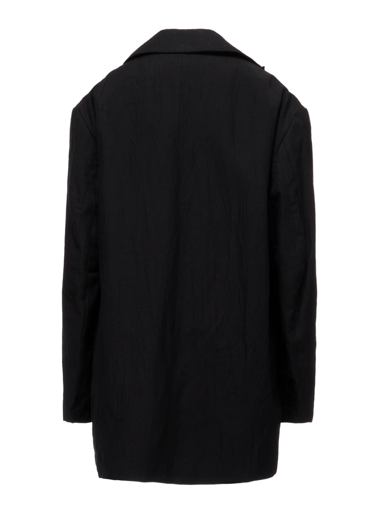 MIXED WEAVE TWILL OVERSIZED JACKET