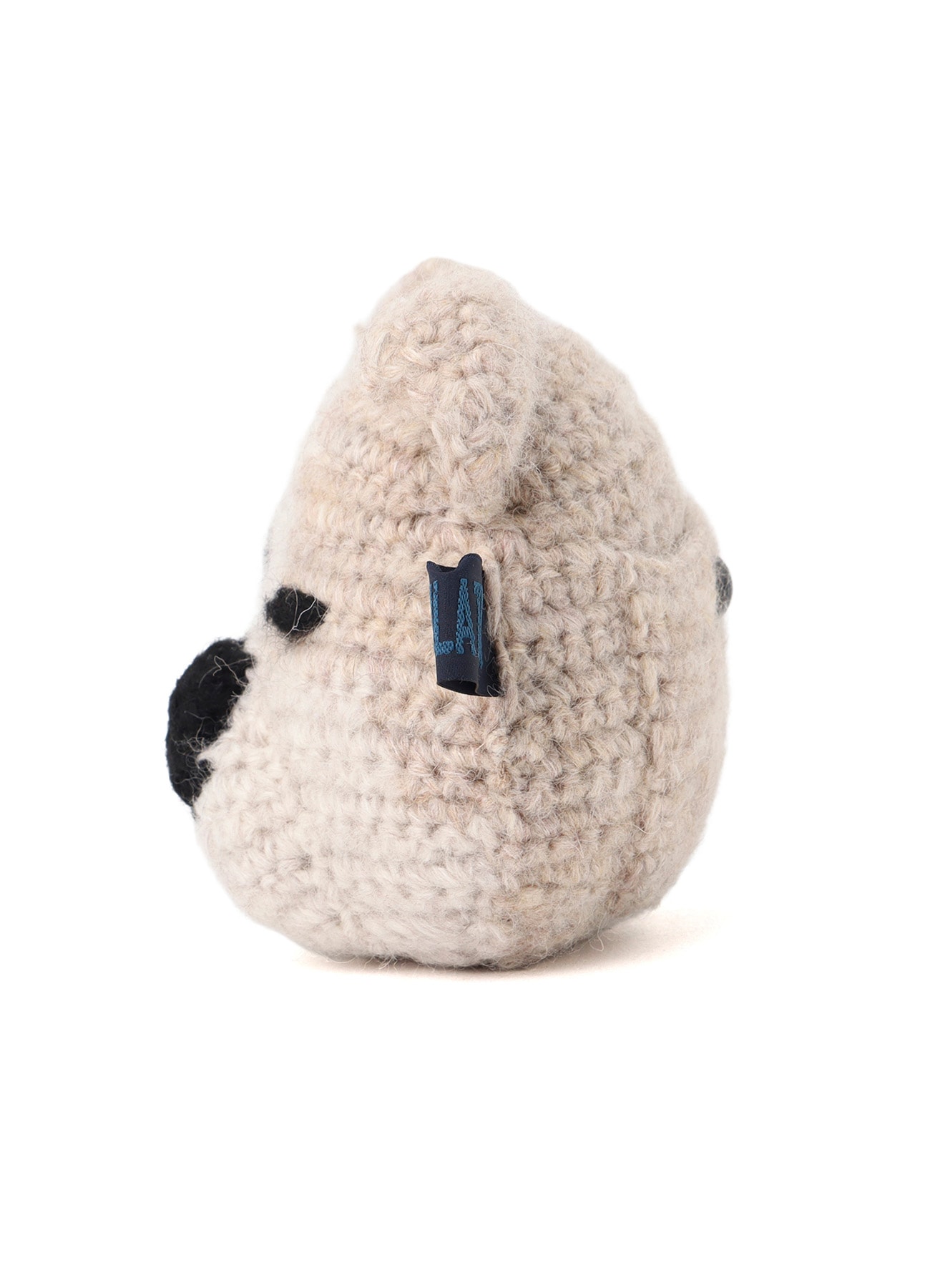 COMBINATION KNITTED KEY CHARM WITH MIRROR