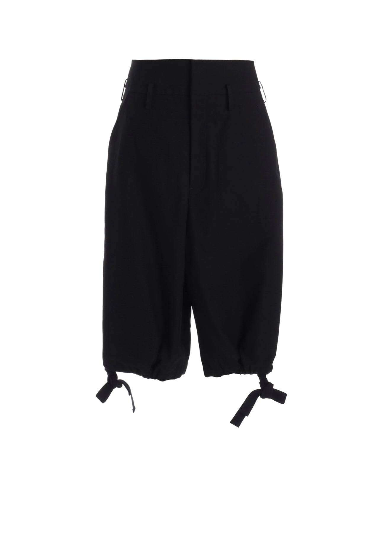 MILITARY BACKSIDE SATIN BERMUDA PANTS