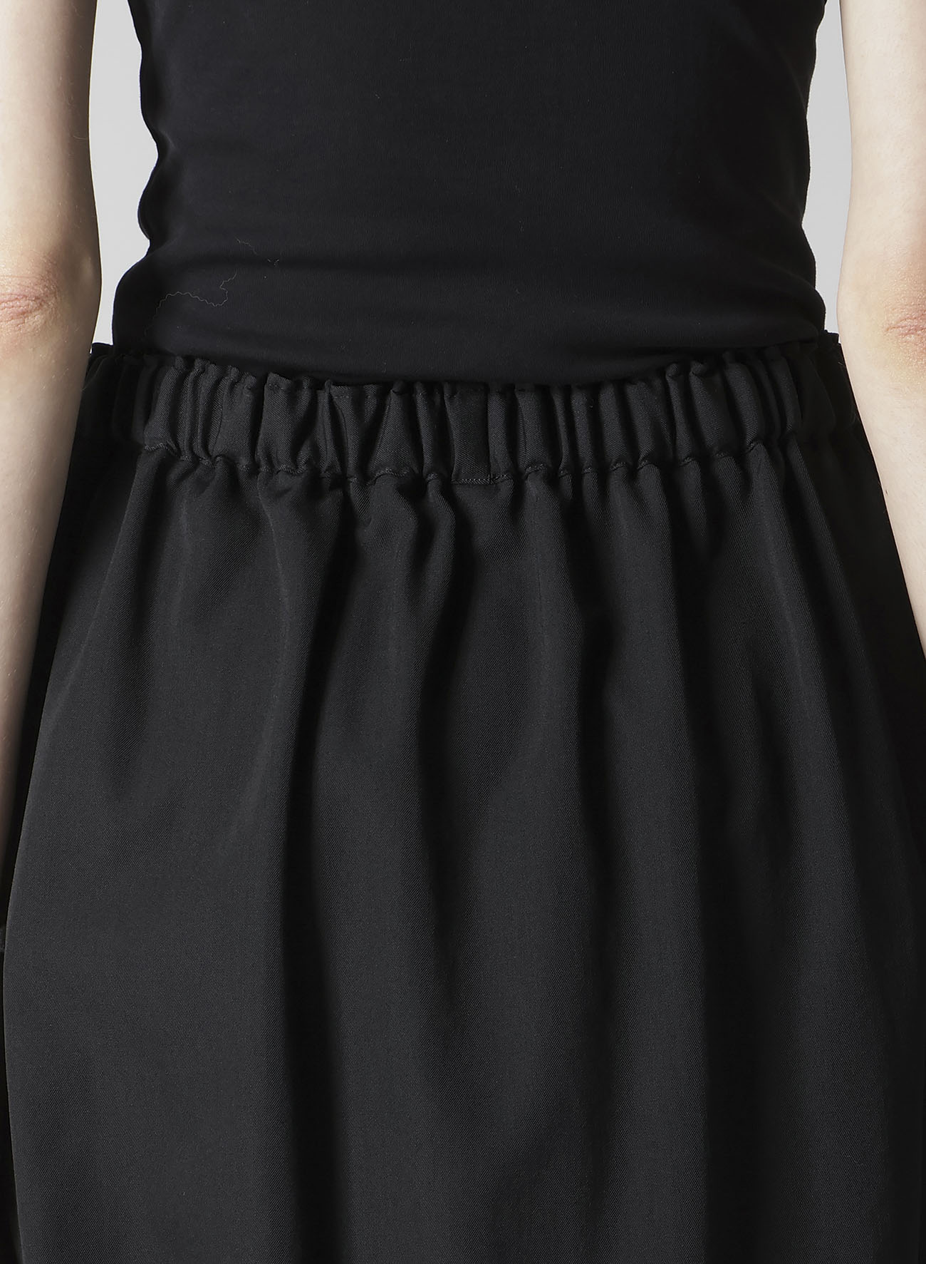 GABARDINE BIG POCKET SAROUEL PANTS