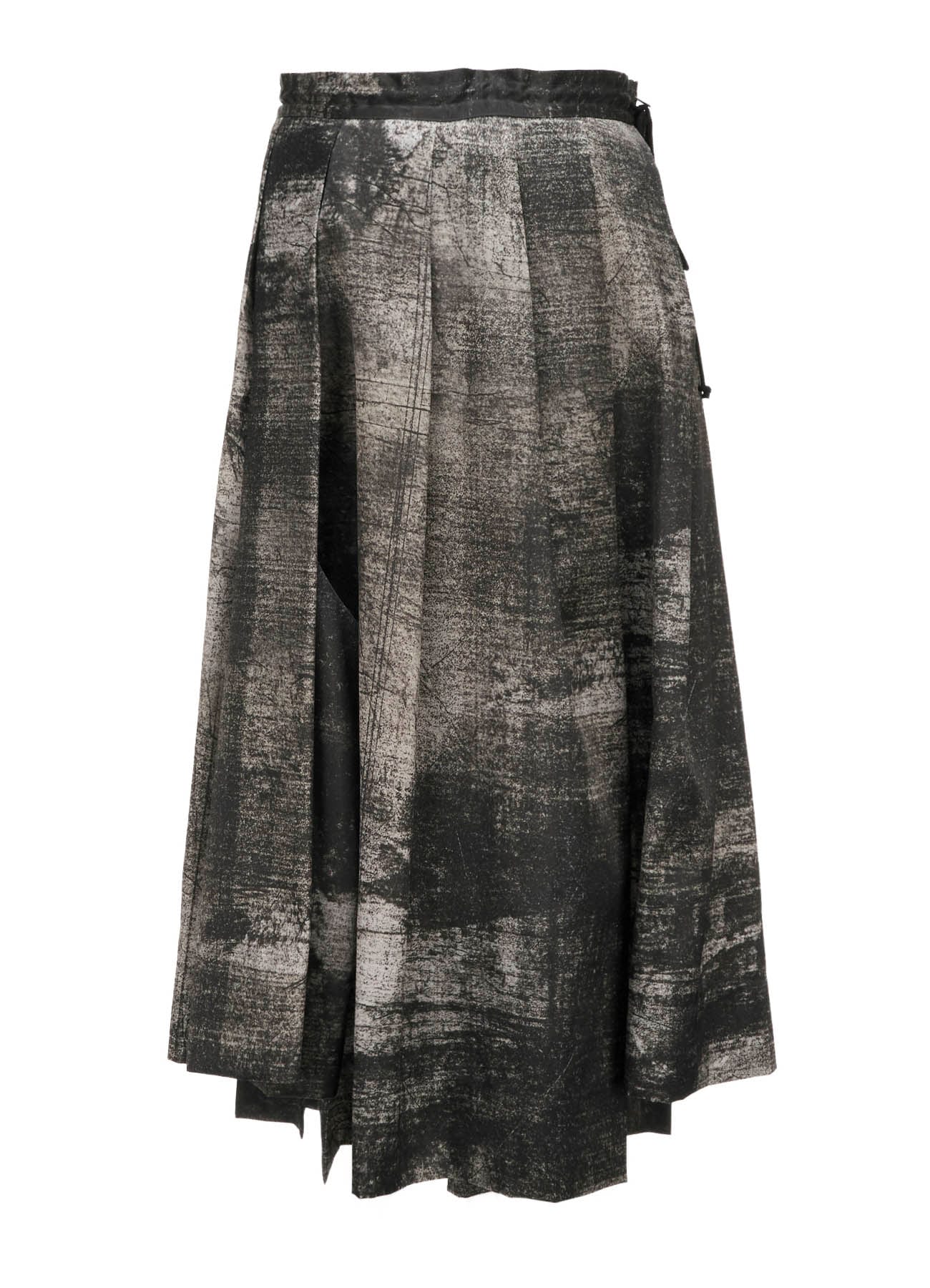 WALL PT UNBALANCED TUCK SKIRT