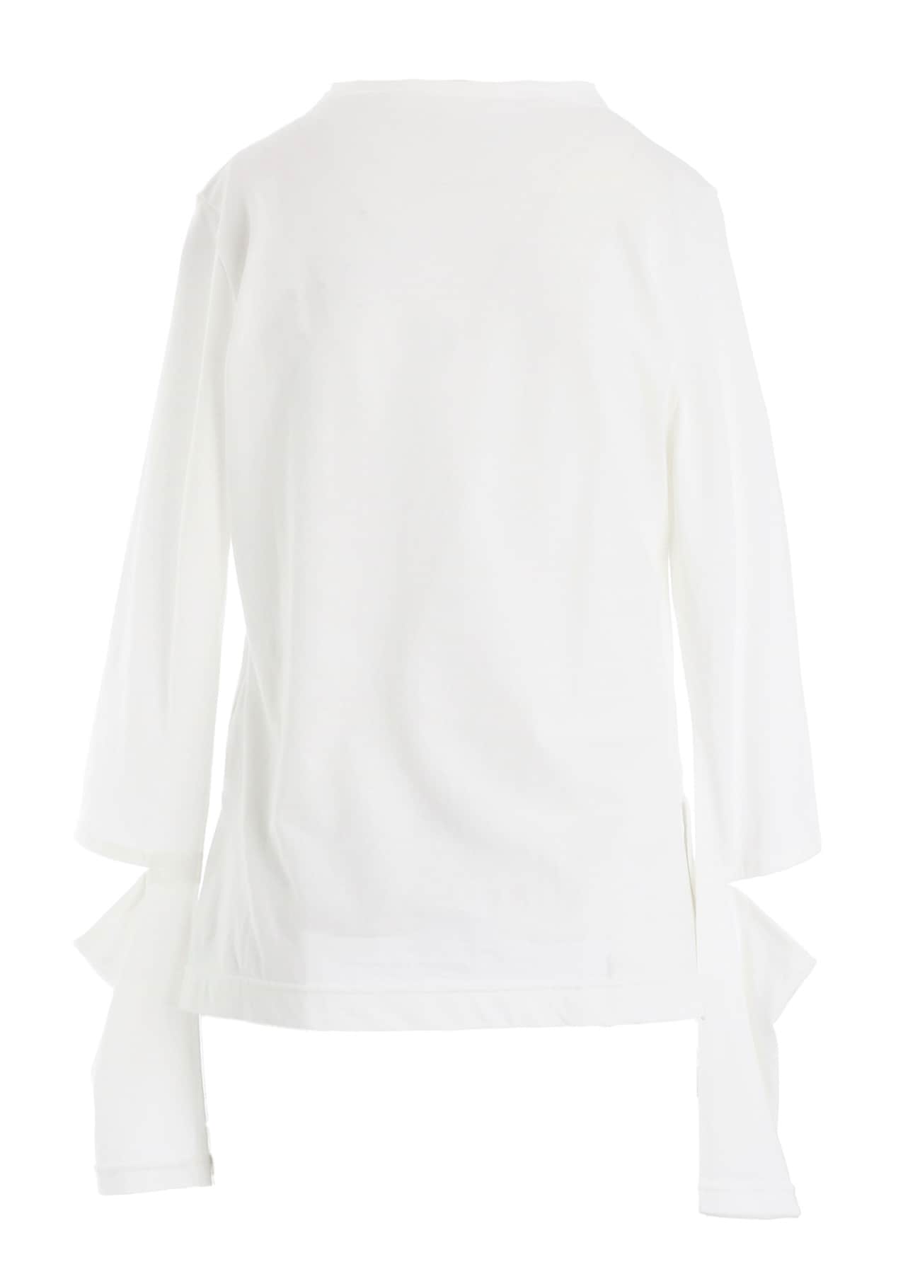 COTTON SINGLE JERSEY SLIT DETAIL T