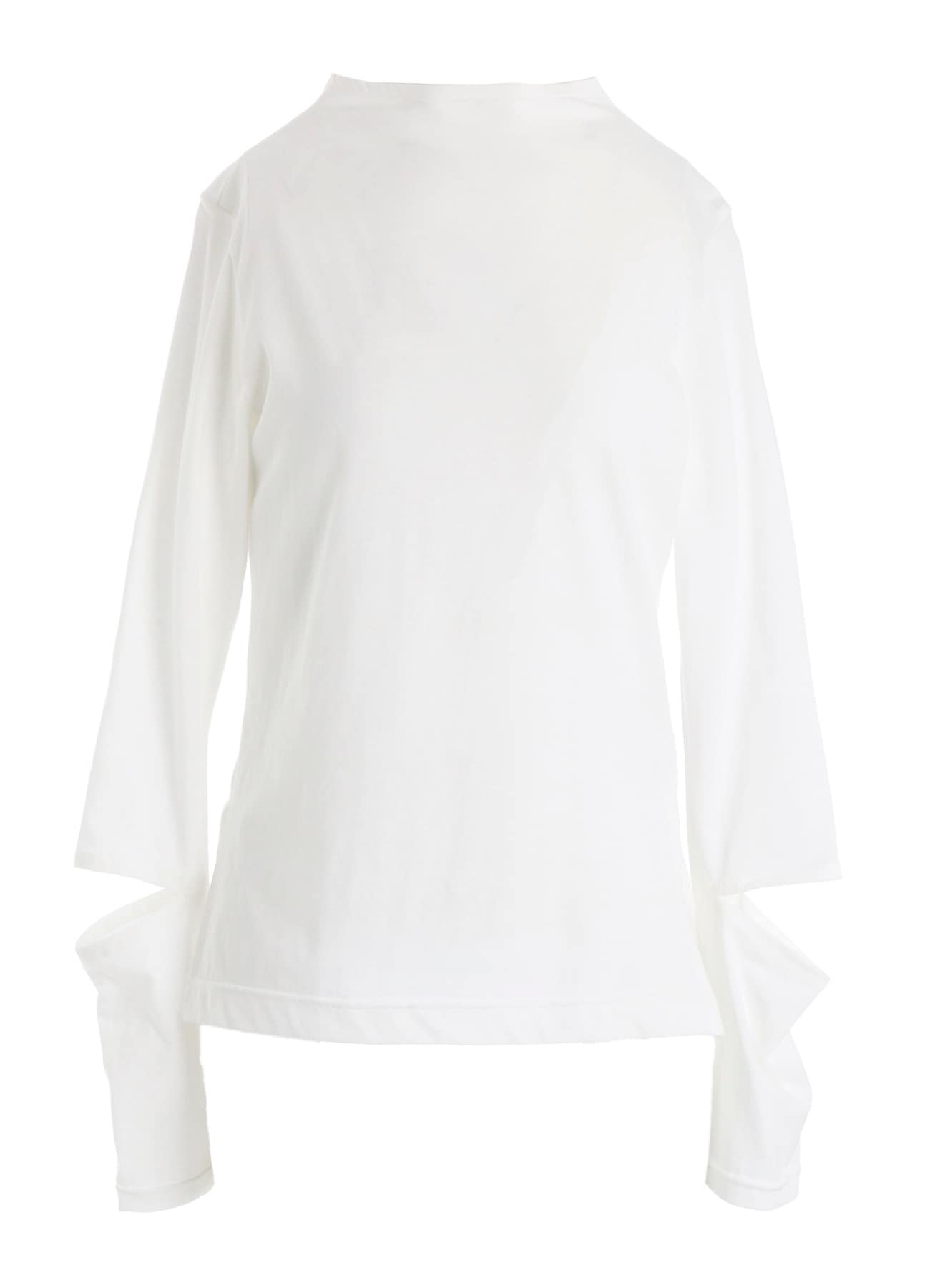 COTTON SINGLE JERSEY SLIT DETAIL T