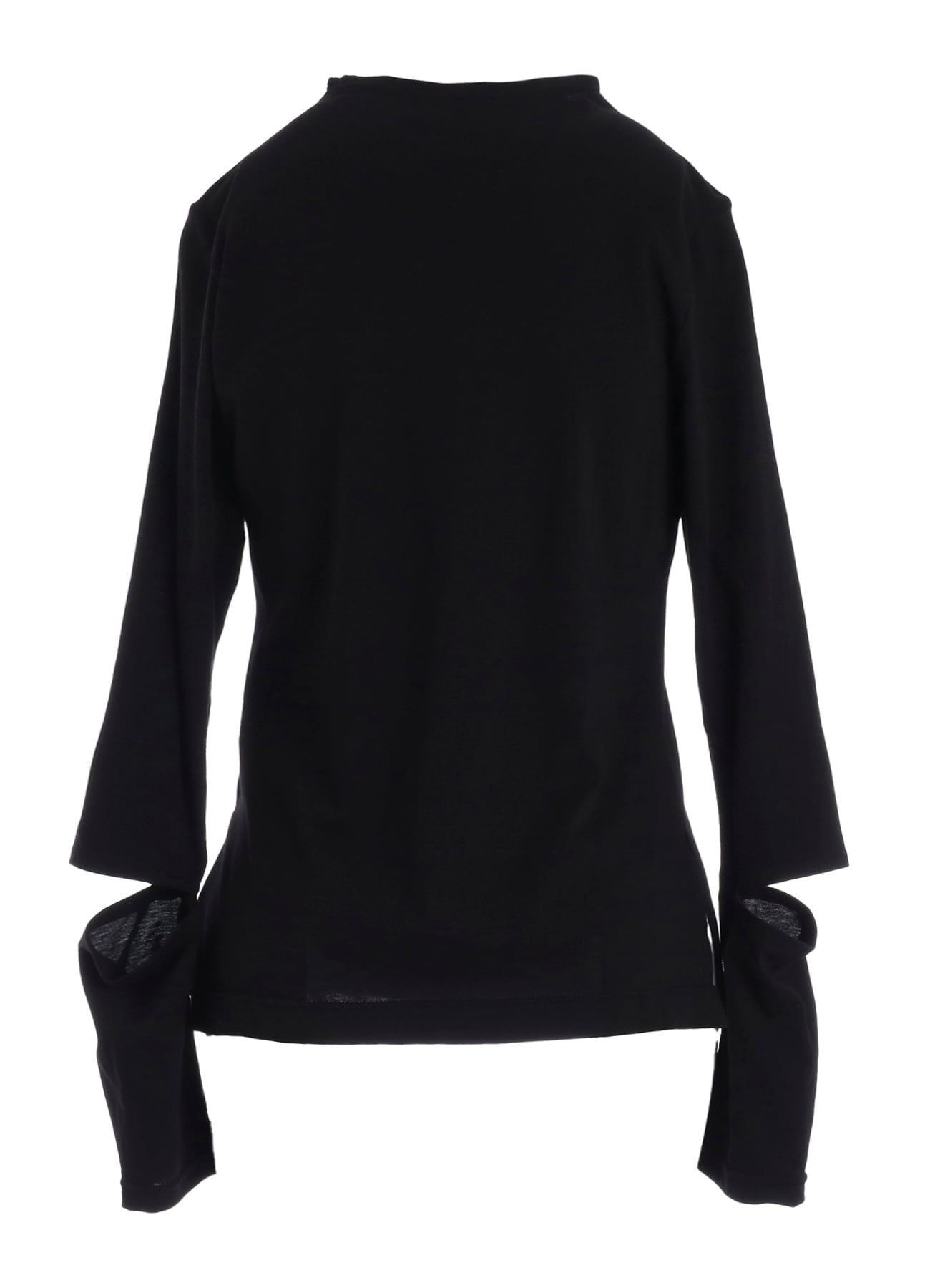 COTTON SINGLE JERSEY SLIT DETAIL T