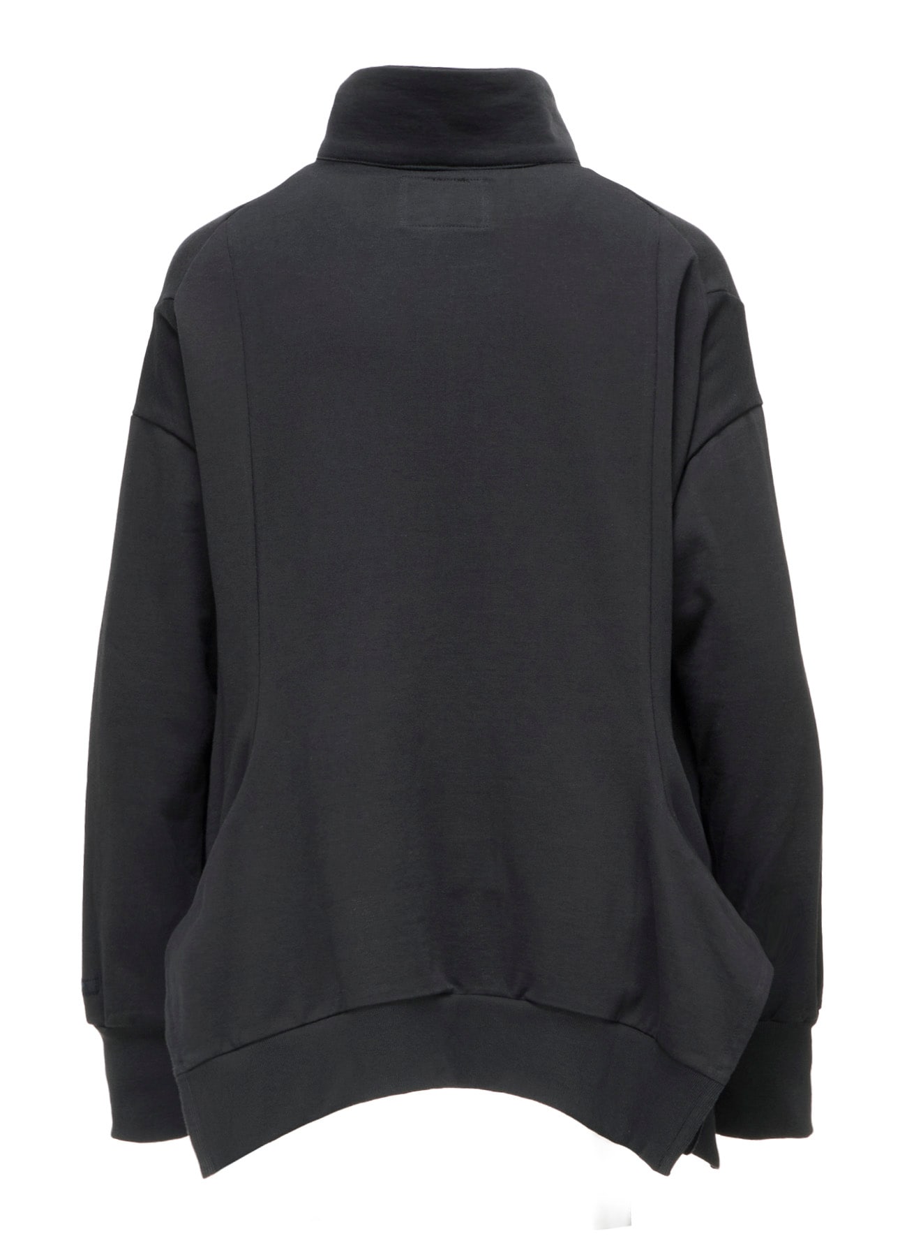 HEAVY WEIGHT FRENCH TERRY FLARED HALF-ZIP PULLOVER