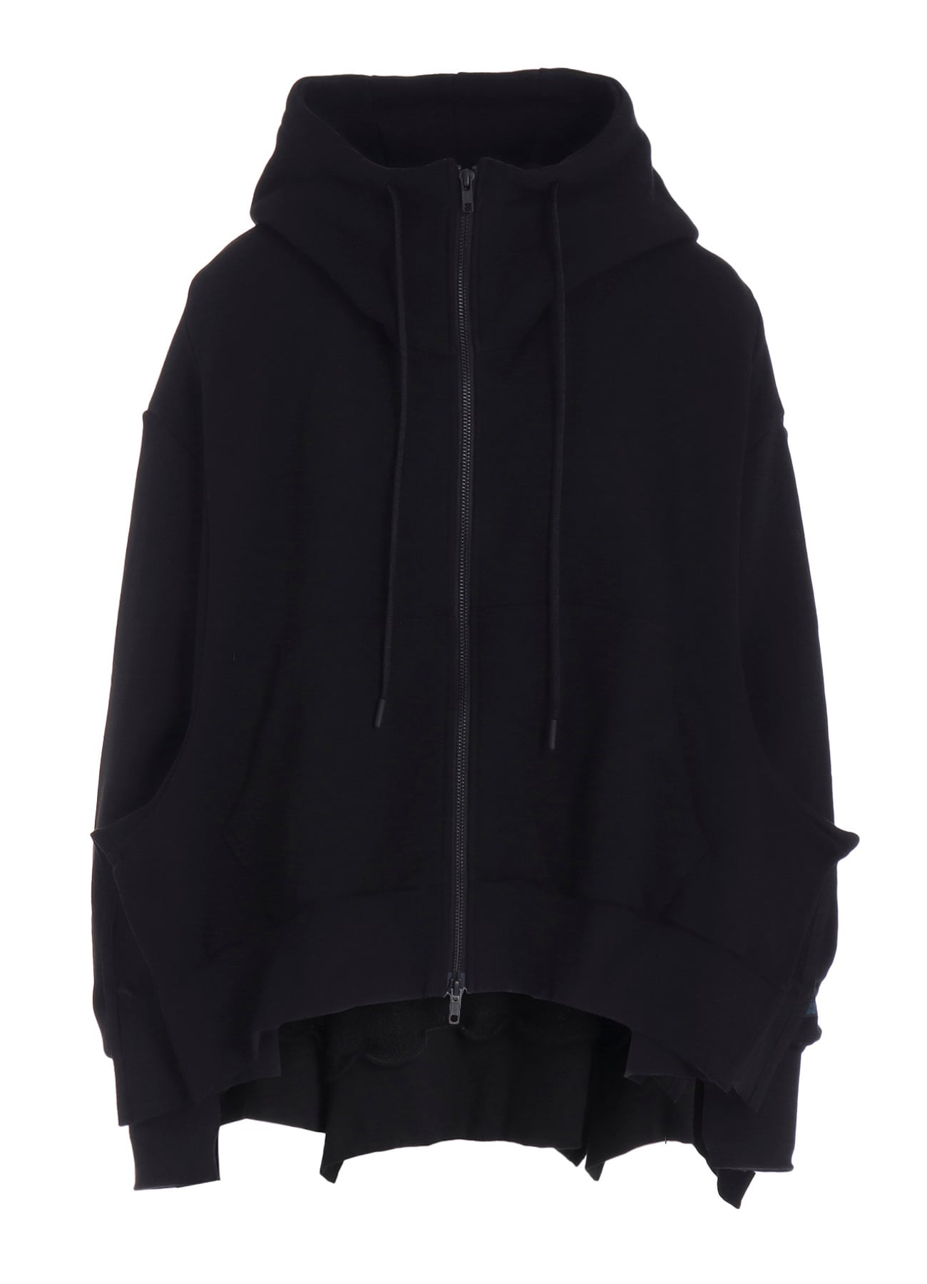 Liy/C FRENCH TERRY FLARED HOODIE