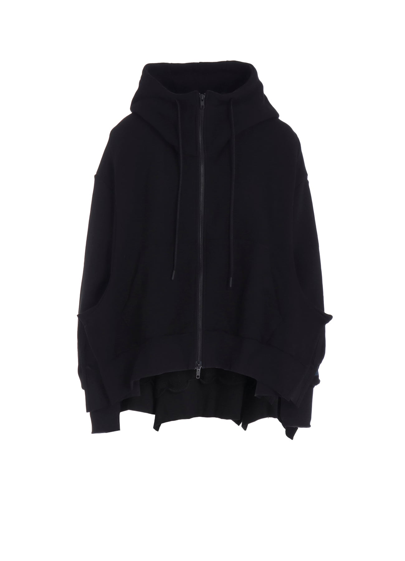Liy/C FRENCH TERRY FLARED HOODIE