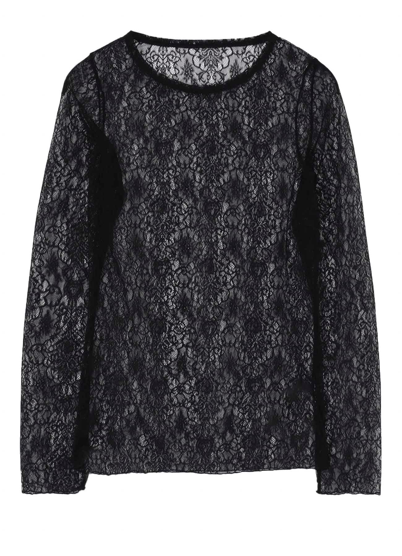 STREACH LACE PULLOVER