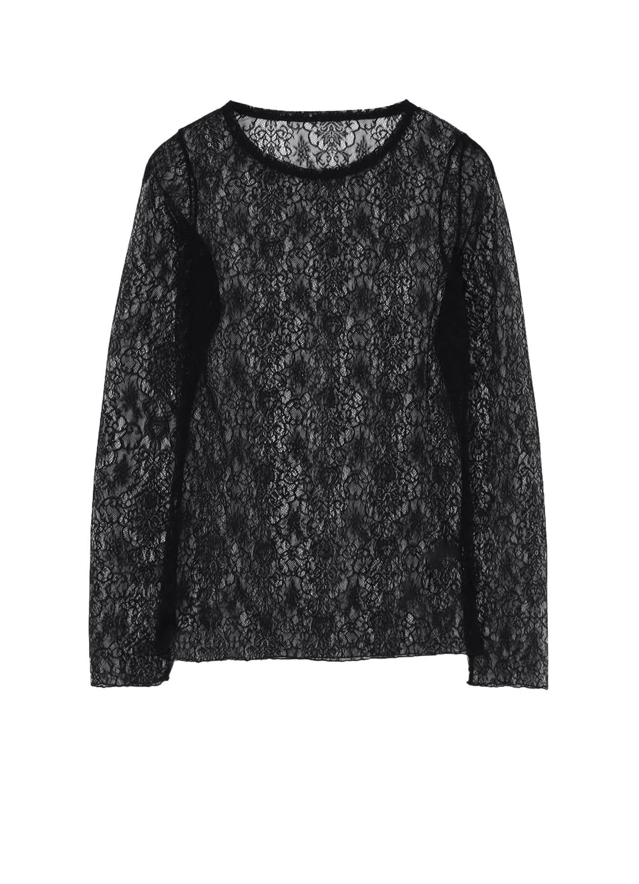 STREACH LACE PULLOVER
