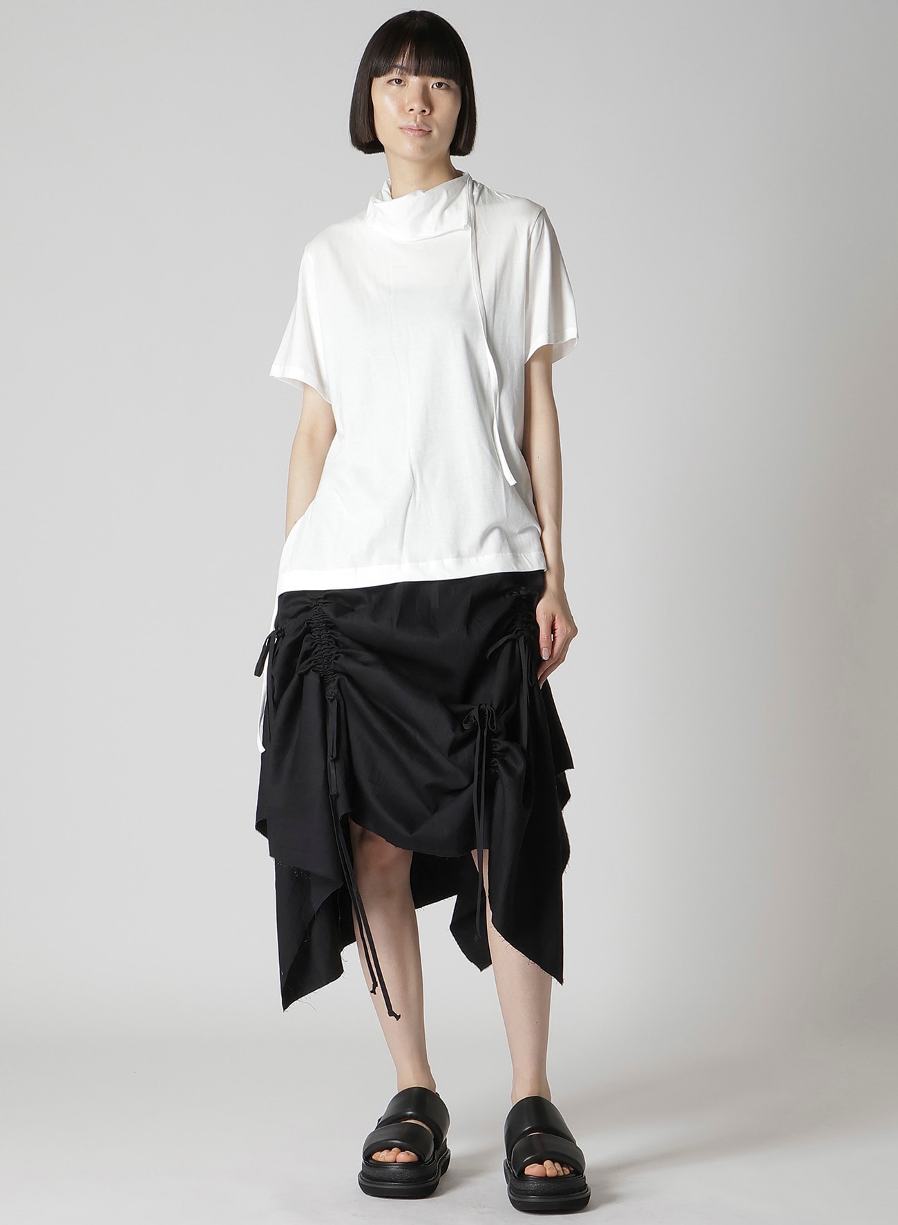 COTTON SINGLE JERSEY BINDER SHORT SLV T