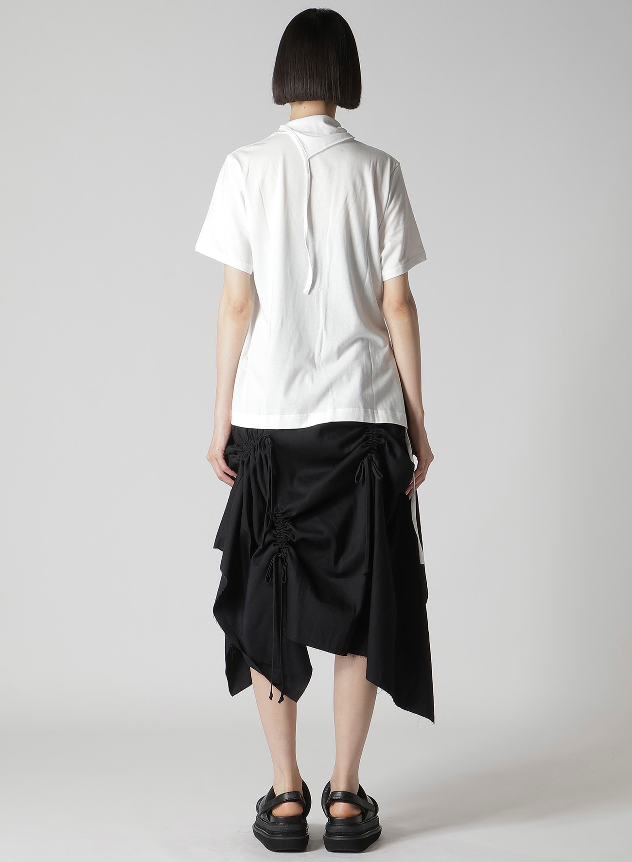 COTTON SINGLE JERSEY BINDER SHORT SLV T