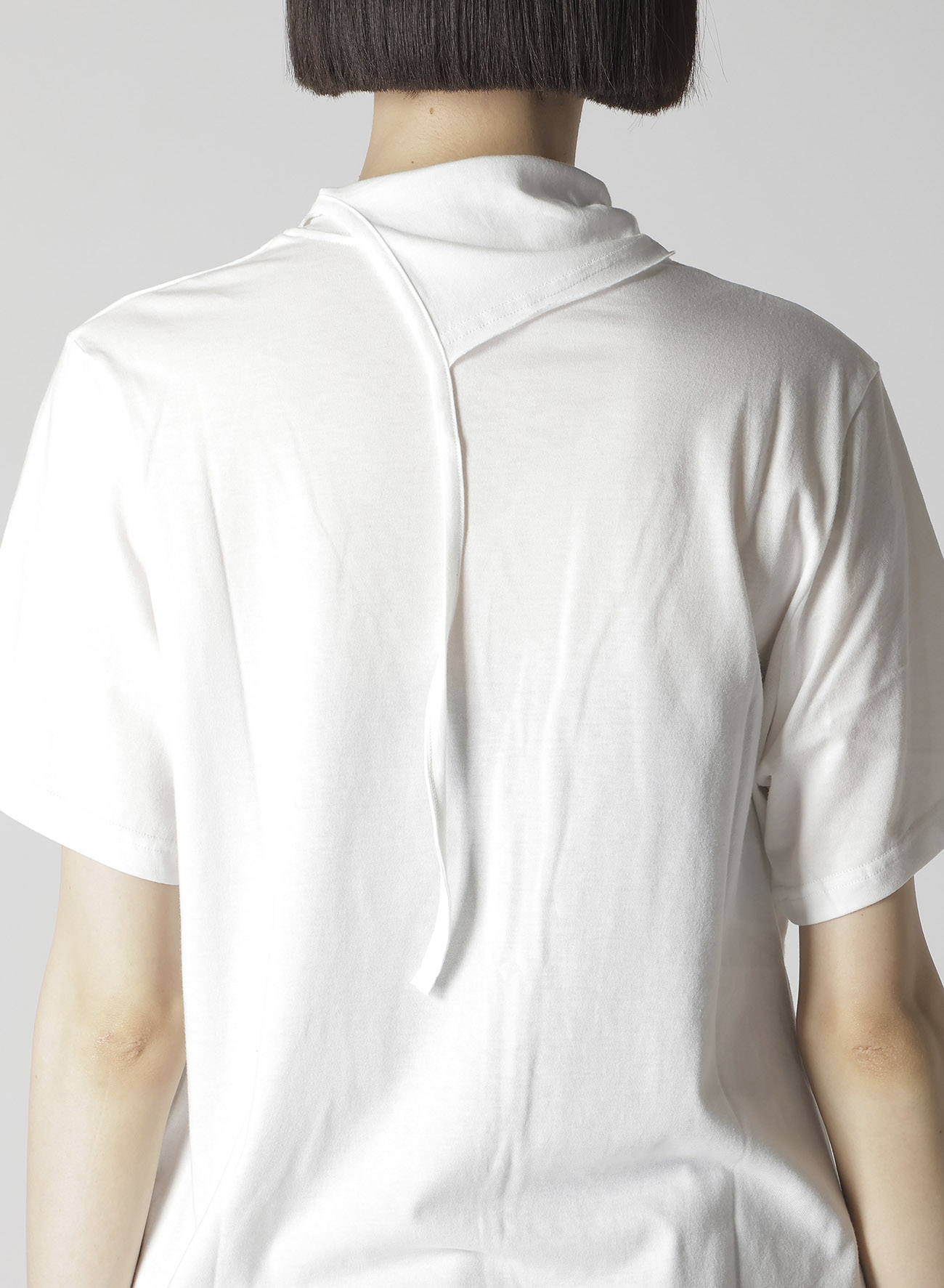 COTTON SINGLE JERSEY BINDER SHORT SLV T