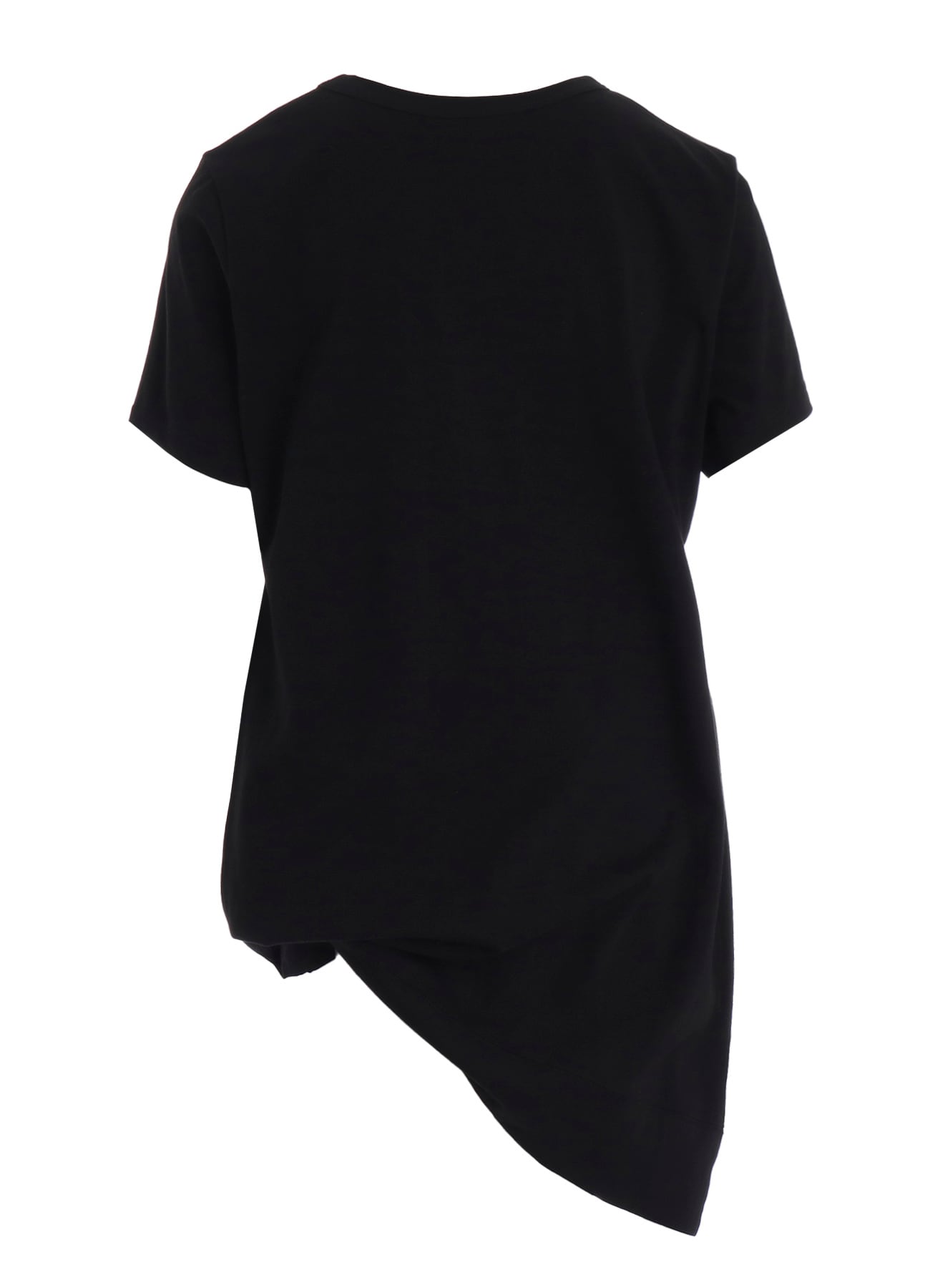 COTTON SINGLE JERSEY V TWISTED T-SHIRT