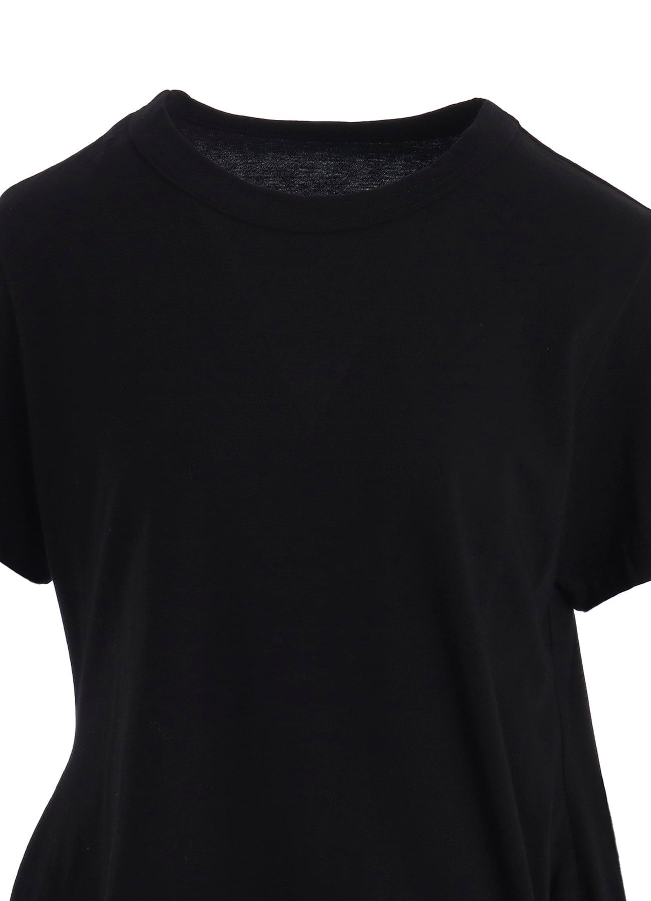 COTTON SINGLE JERSEY V TWISTED T-SHIRT
